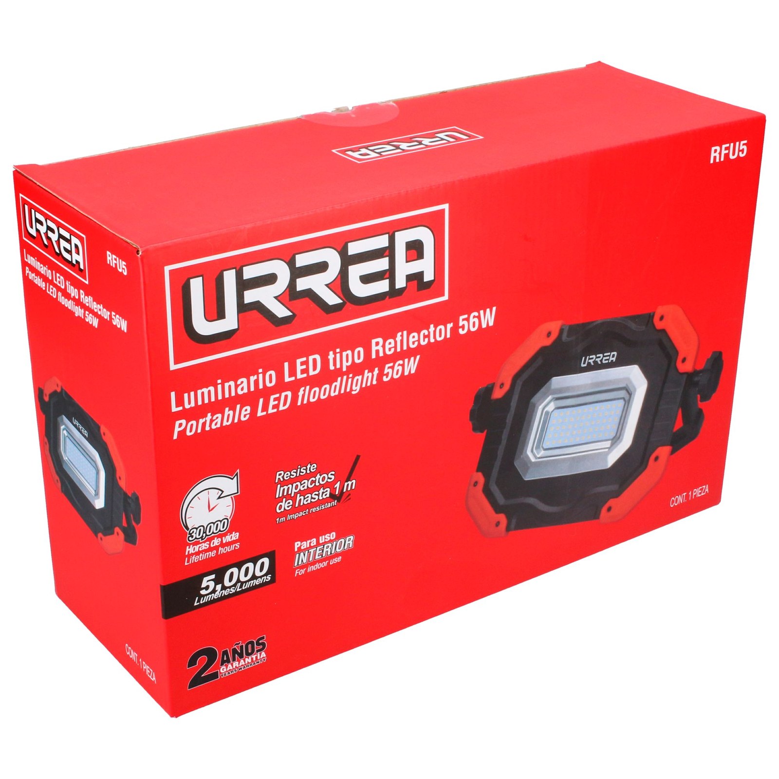 Reflector de LED SMD 56 W de 5,000 lm Urrea - Imagen 3