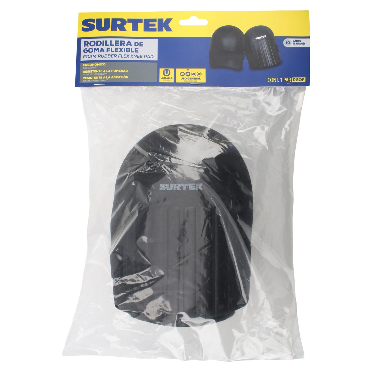 Rodilleras de goma flexible Surtek - Imagen 2