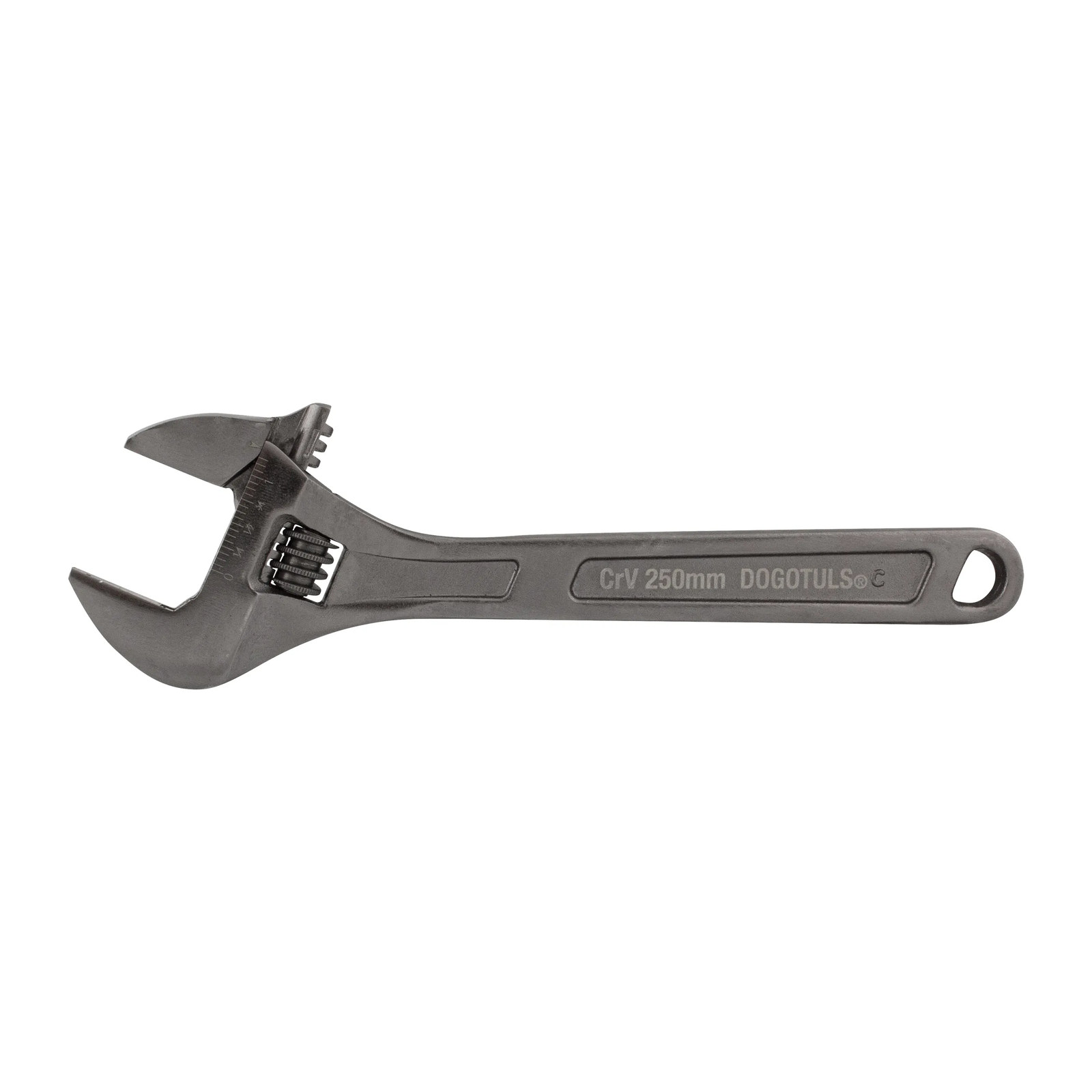 Llave Ajustable 10" CRV Níquel Negro - Imagen 2