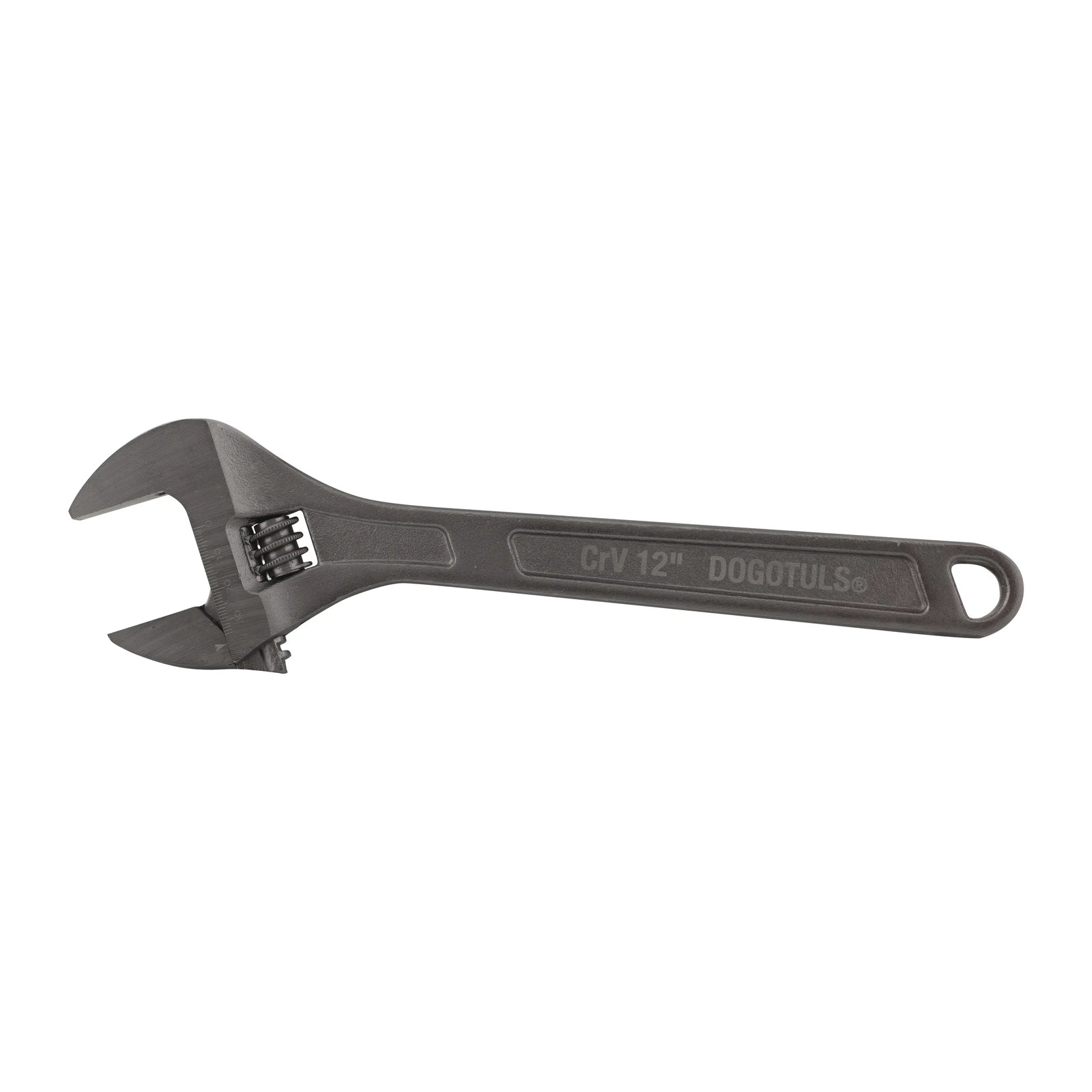 Llave Ajustable 12" CRV Níquel Negro - Paquete 4 Piezas