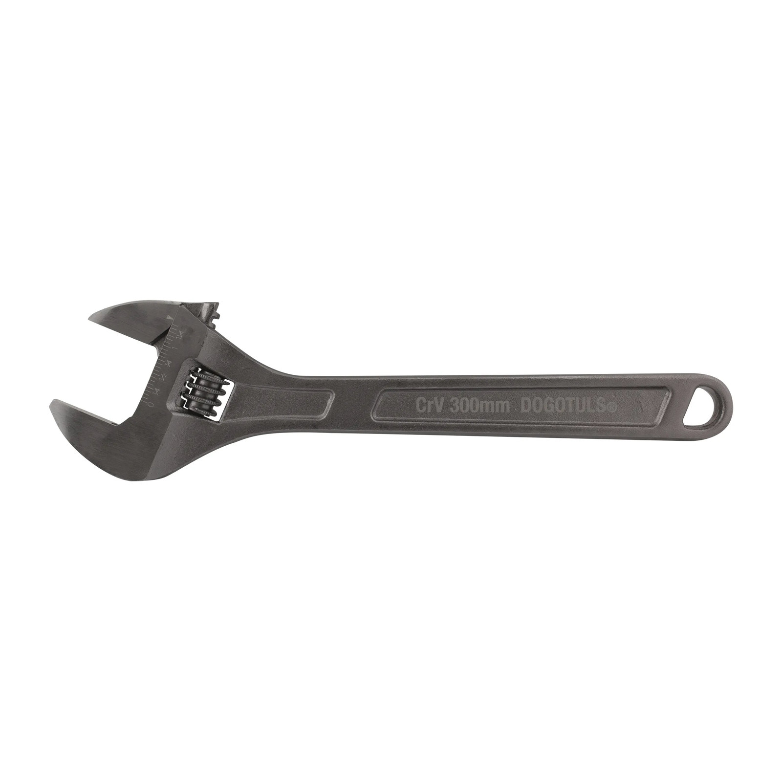 Llave Ajustable 12" CRV Níquel Negro - Imagen 2