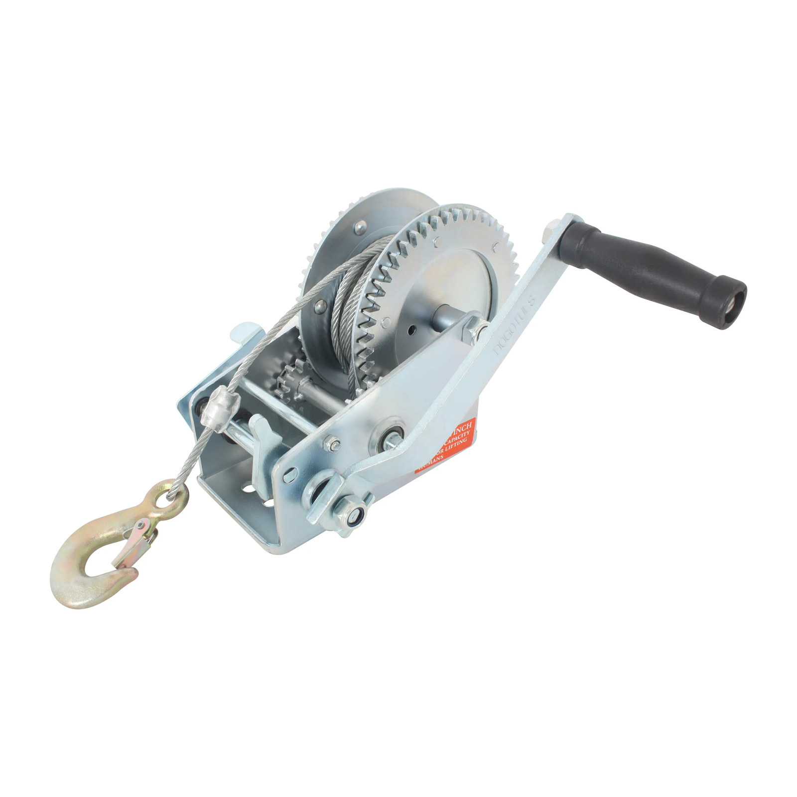 Restirador Doble Engrane 2000 lbs con Cable