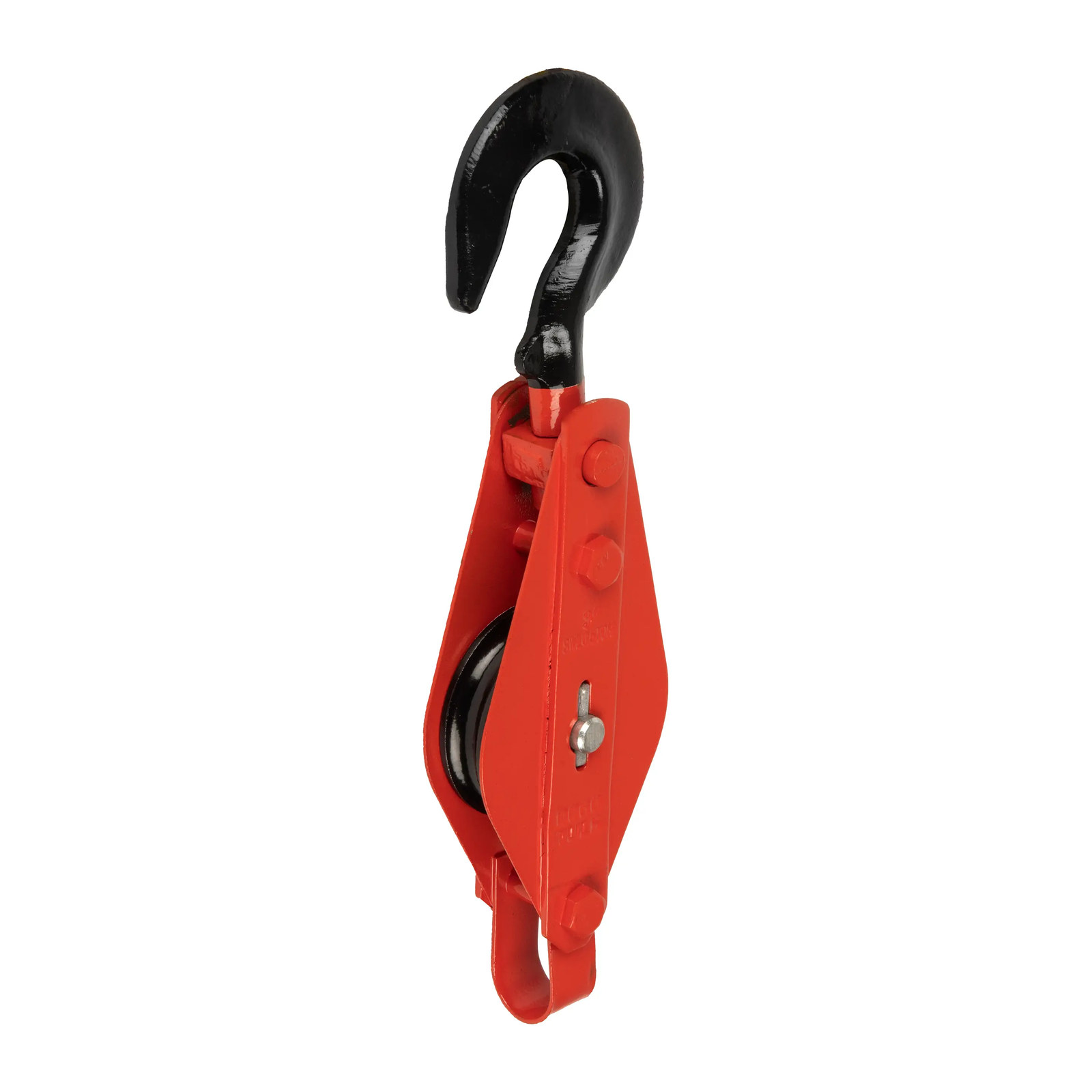 Polea Garrucha Sencilla 3" 0.5 t Giratoria - Paquete 4 Piezas