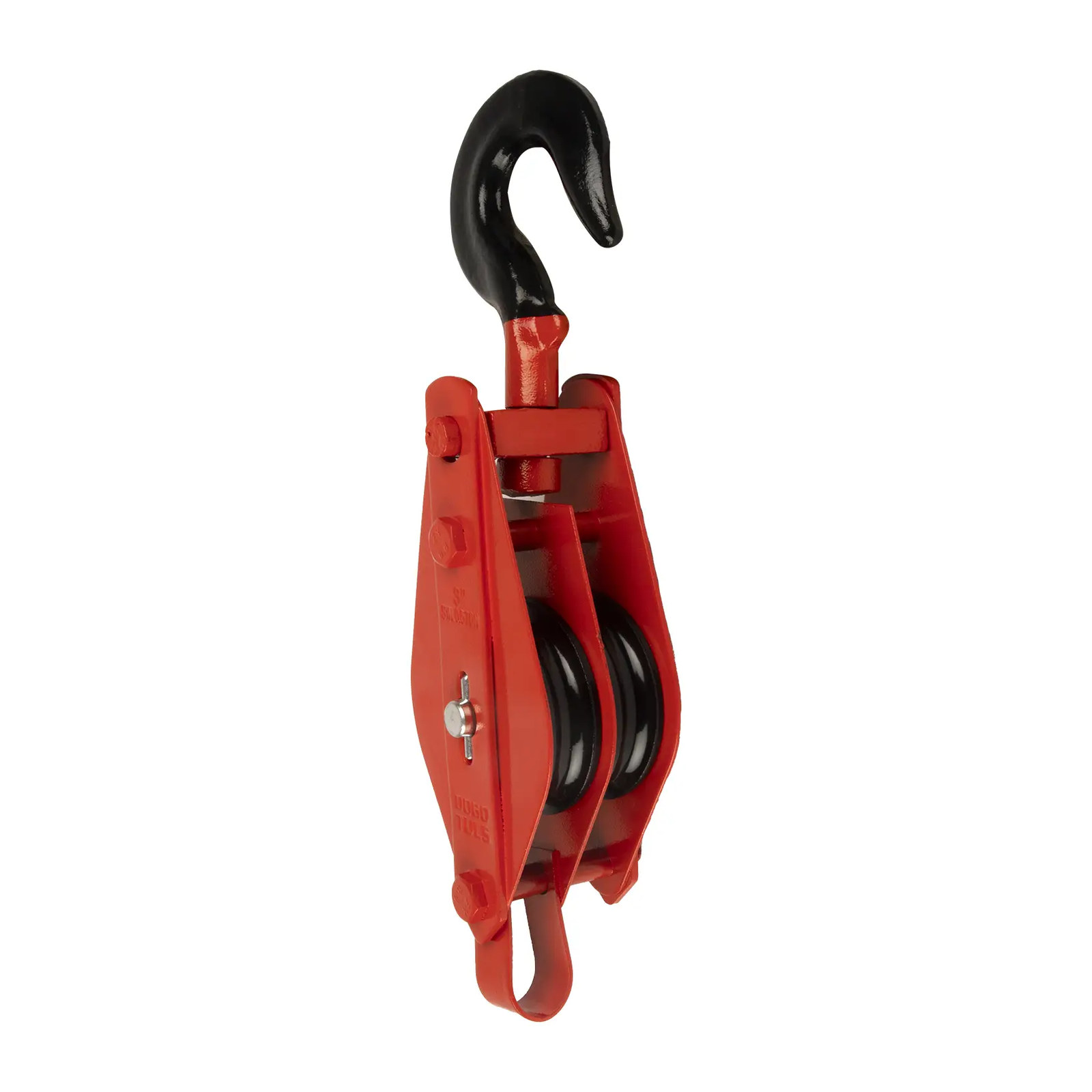 Polea Garrucha Doble 3" 0.5 t Giratoria - Paquete 4 Piezas