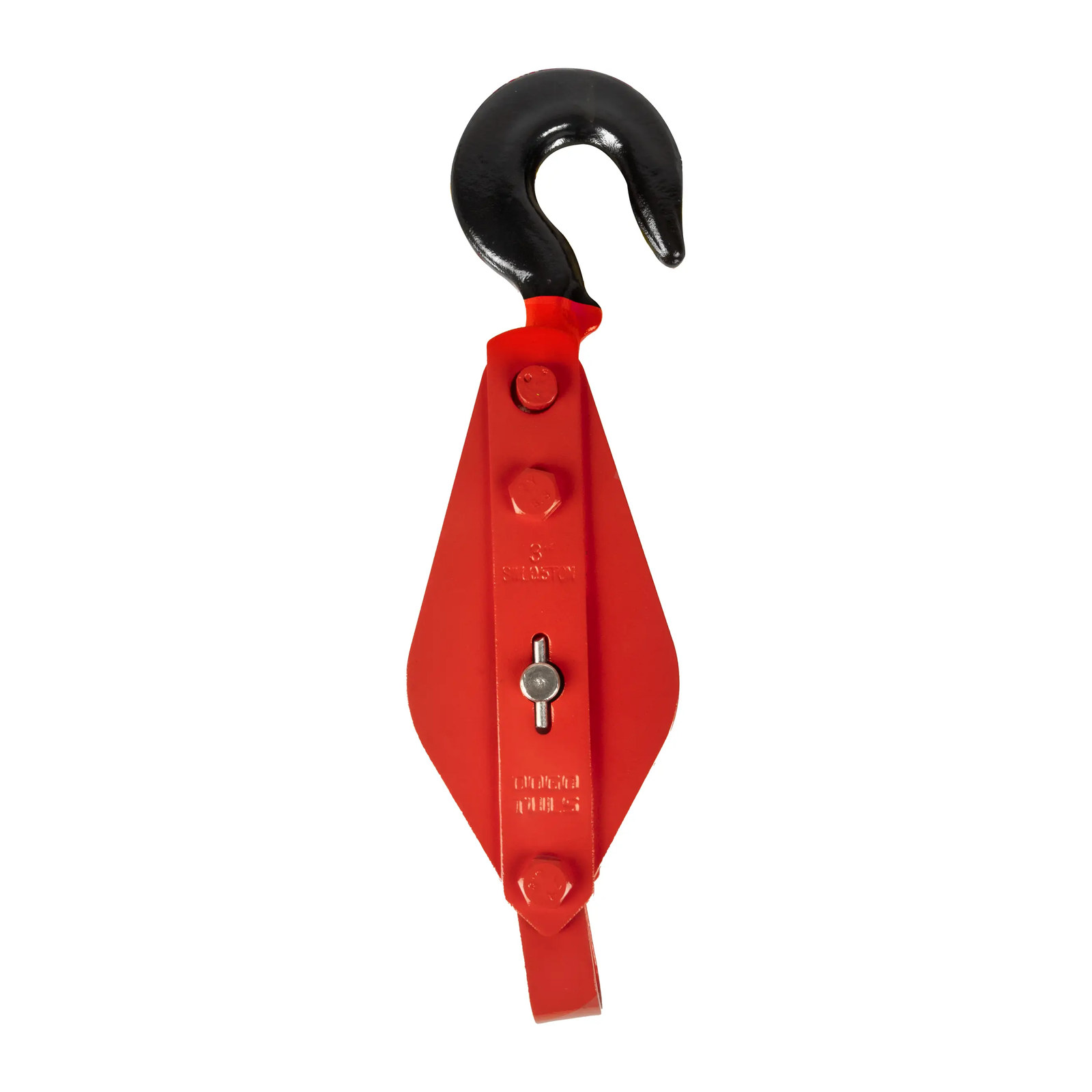 Polea Garrucha Doble 3" 0.5 t Giratoria - Imagen 2