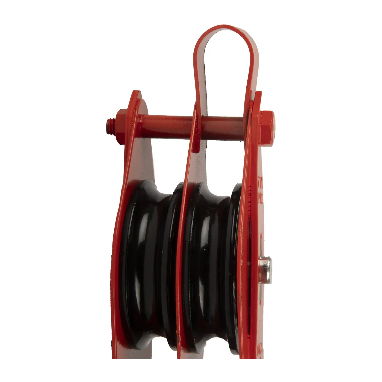 Polea Garrucha Doble 3" 0.5 t Giratoria - Imagen 3