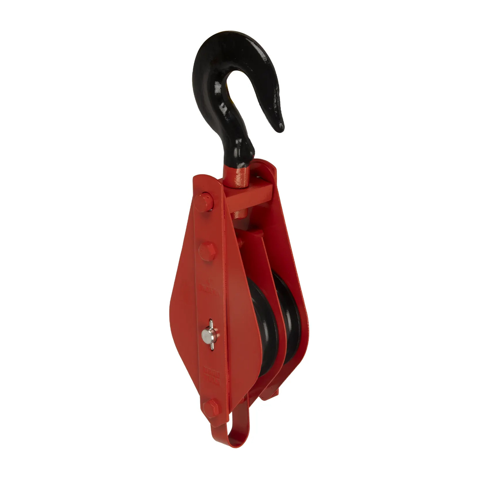 Polea Garrucha Doble 4" 0.8 t Giratoria - Paquete 2 Piezas