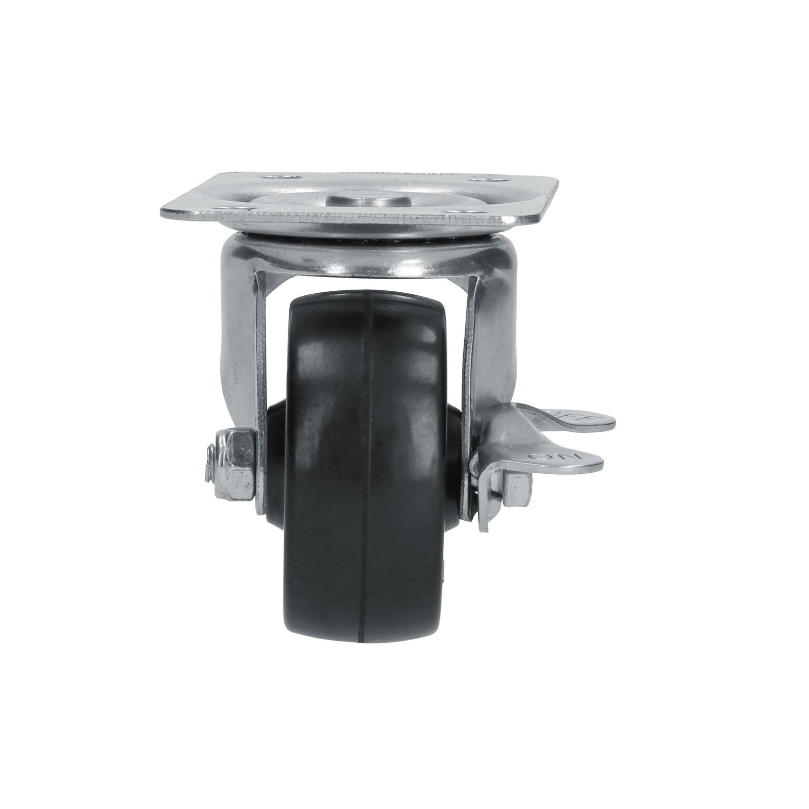 Rodaja de hule giratoria con freno 2-1/2" Surtek - Imagen 2