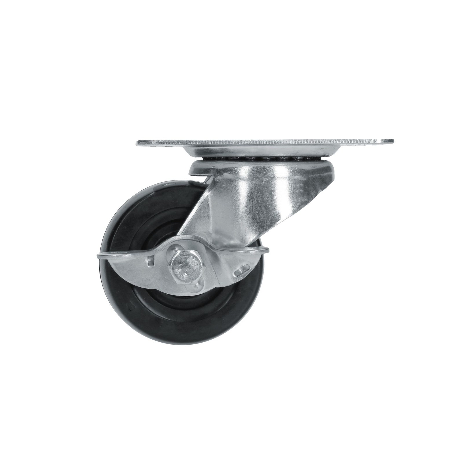 Rodaja de hule giratoria con freno 2-1/2" Surtek - Imagen 3