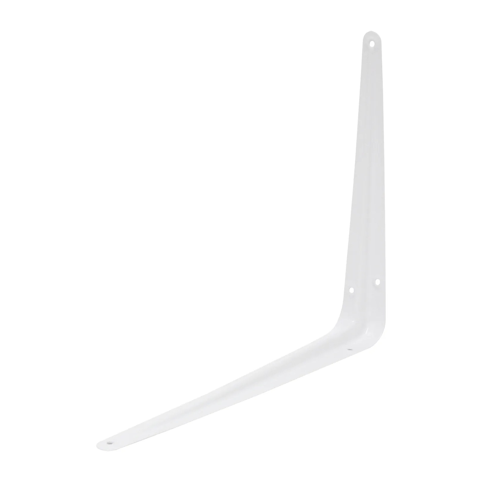 Ménsula de Acero Blanca 10" x 12" - Paquete 12 Piezas
