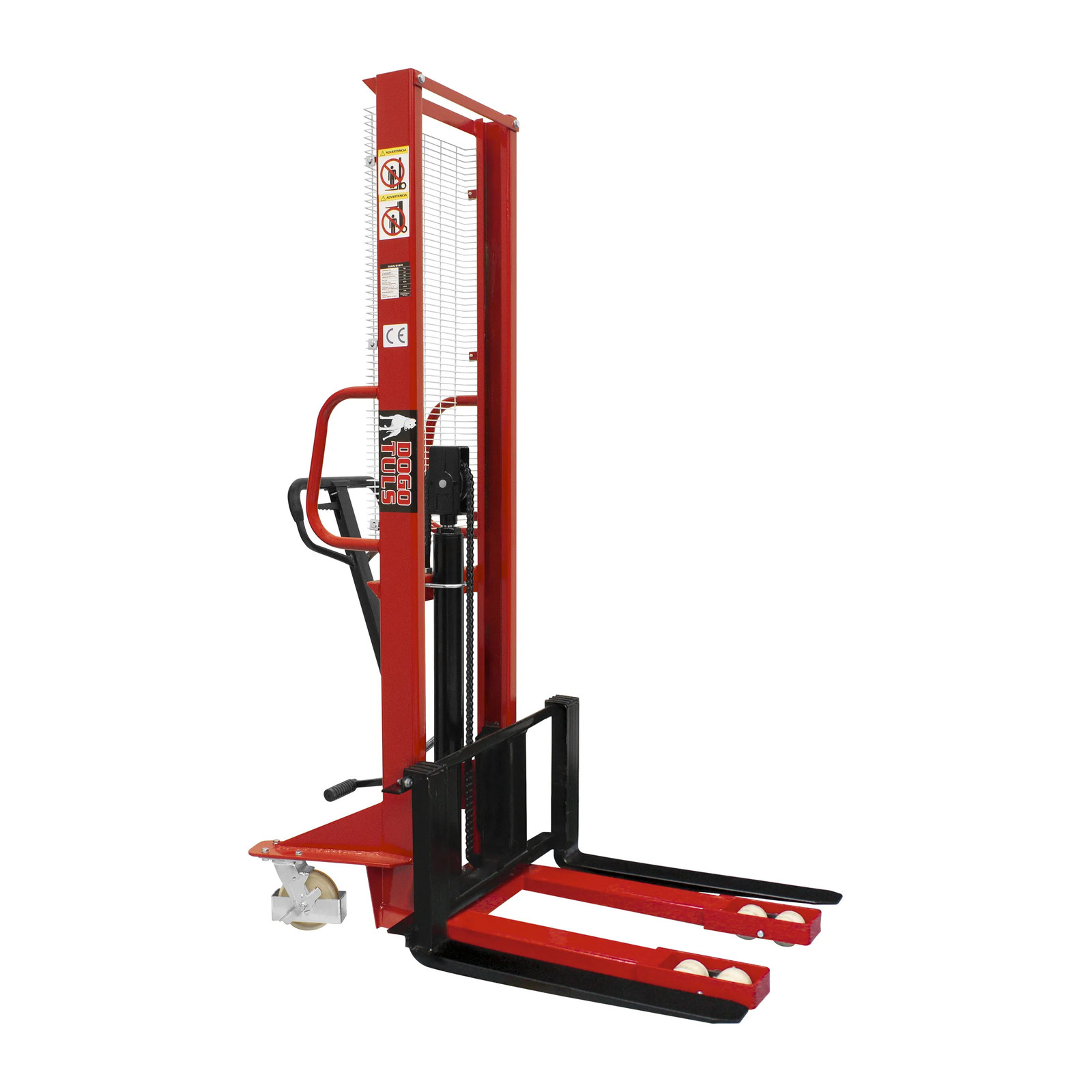 Apilador Manual 1 t x 1.6 m Pasillo Angosto