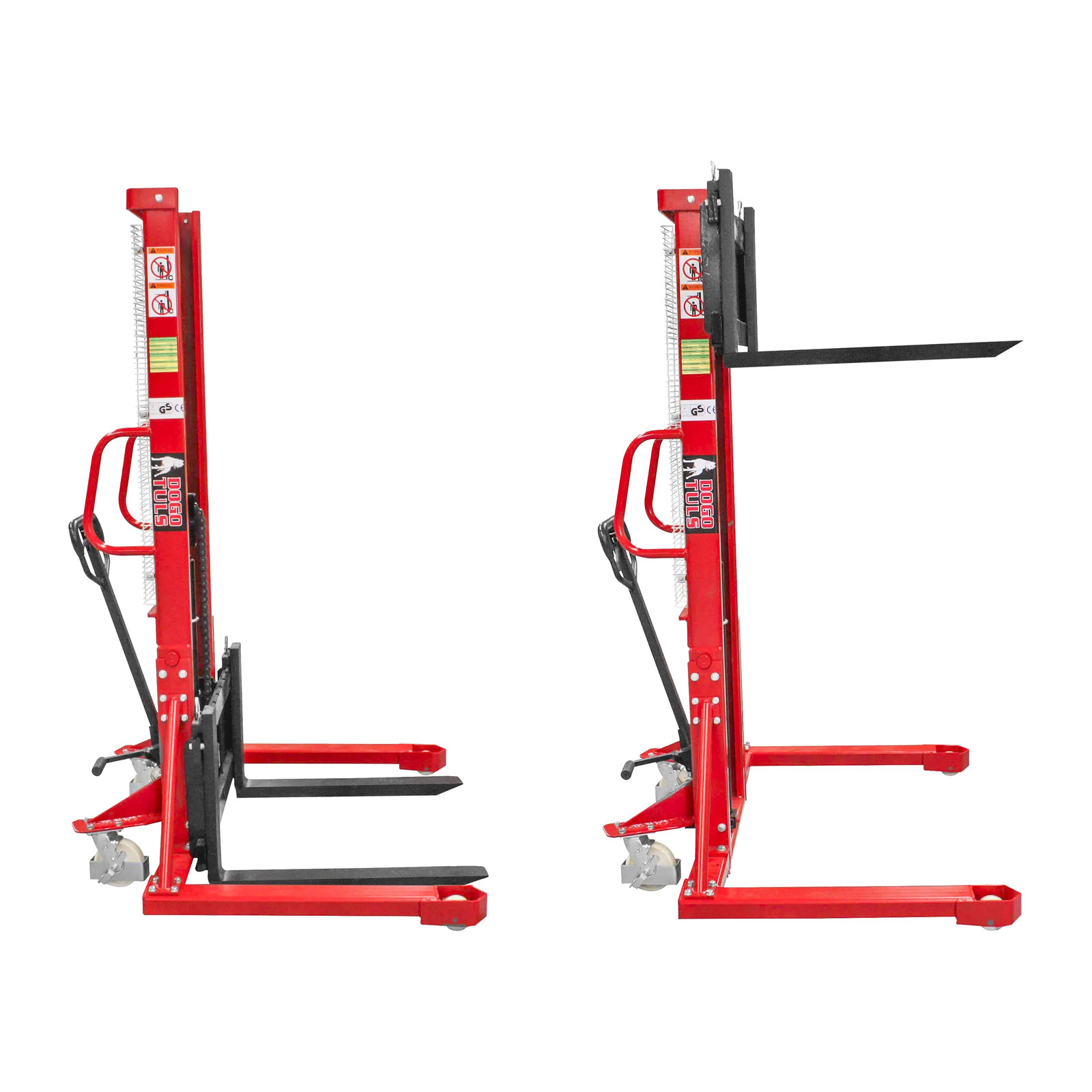 Apilador Manual Pasillo Ancho 0.5 t x 1.6 m - Imagen 3