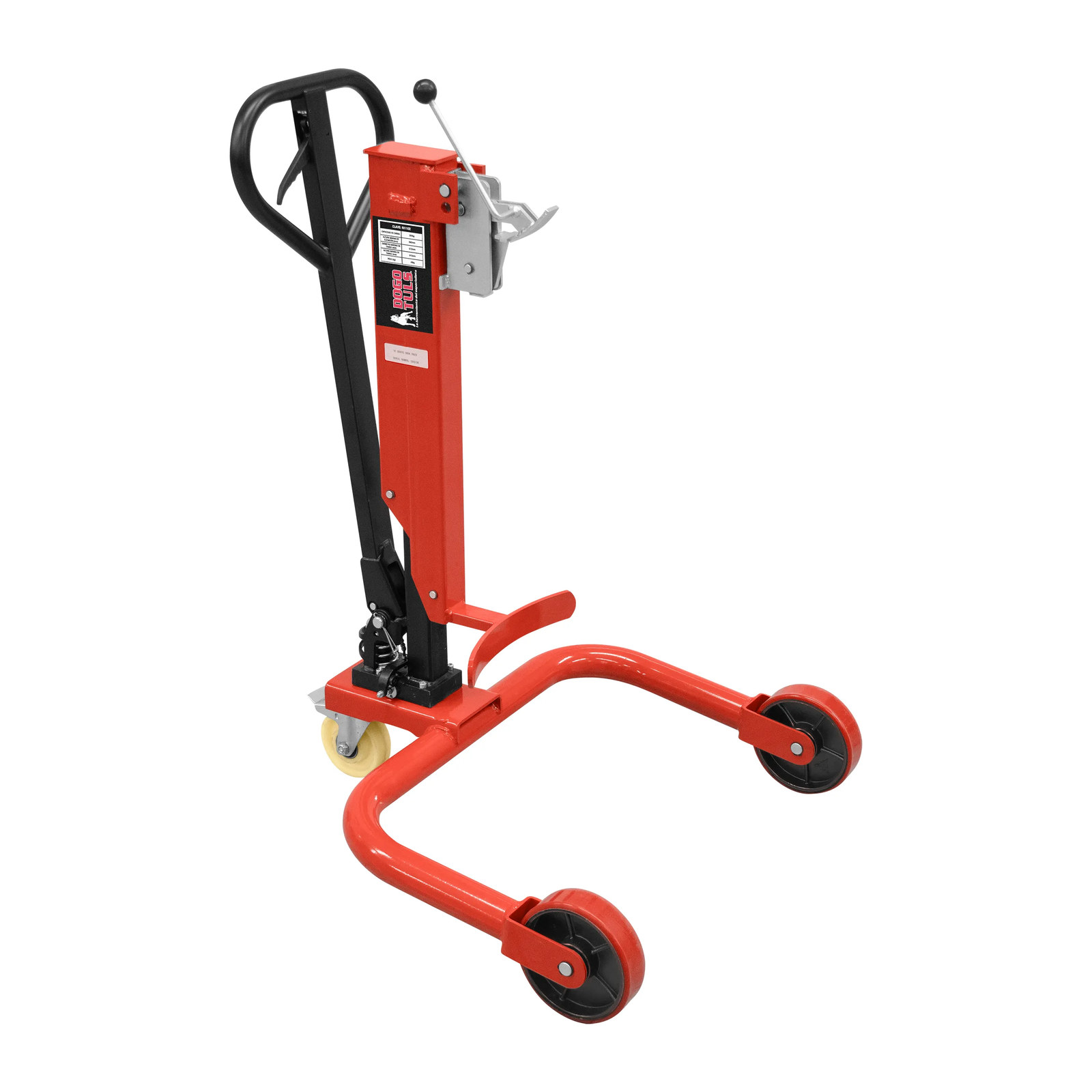 Cargador de tambos hidráulico 300 kg 200 L