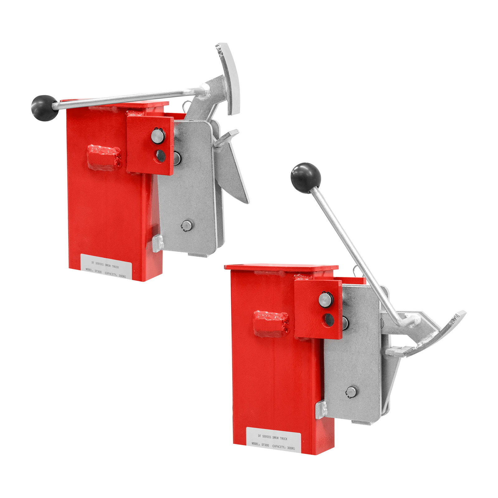 Cargador de tambos hidráulico 300 kg 200 L - Imagen 4