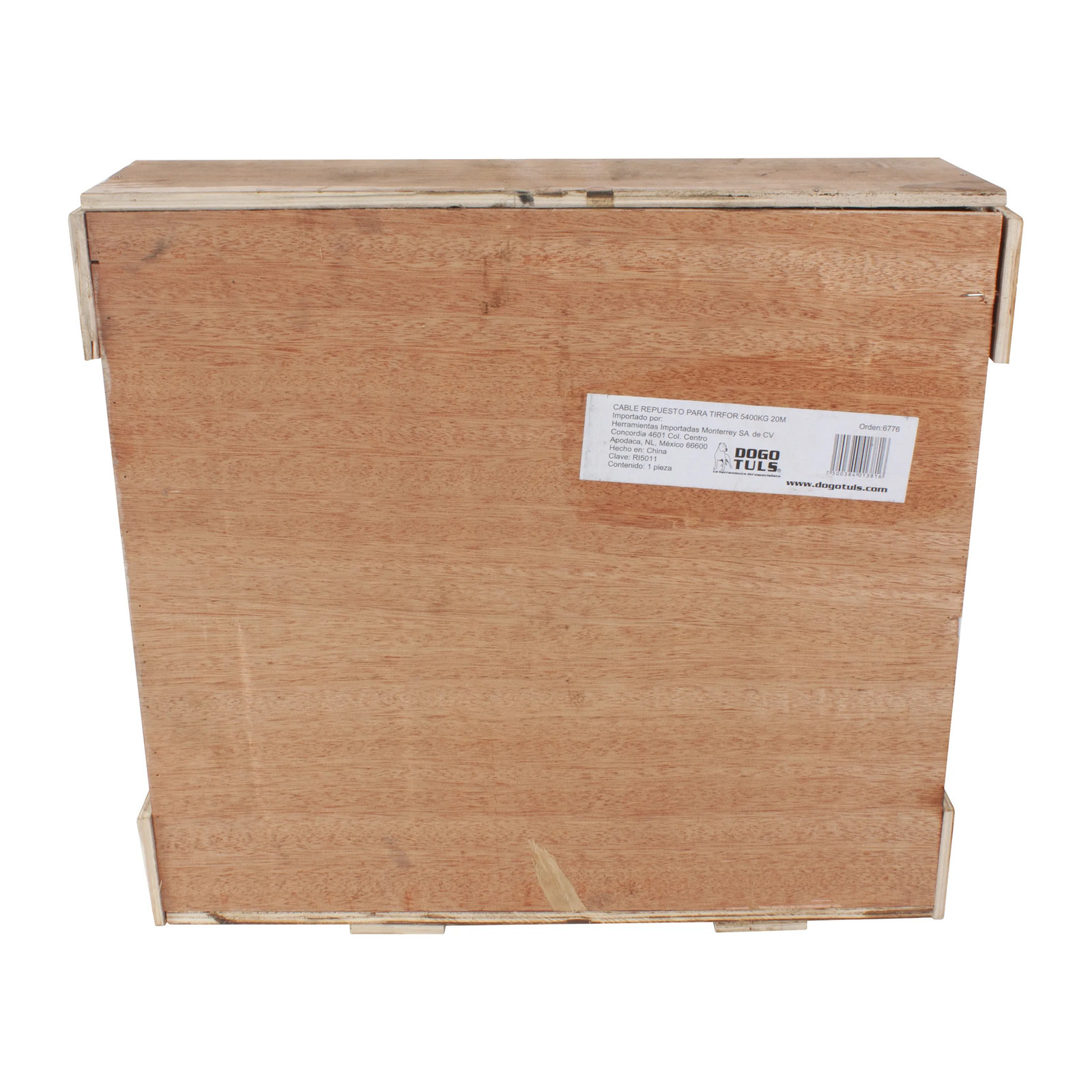 Cable de repuesto para tirfor 5400 kg 20 m - Imagen 4