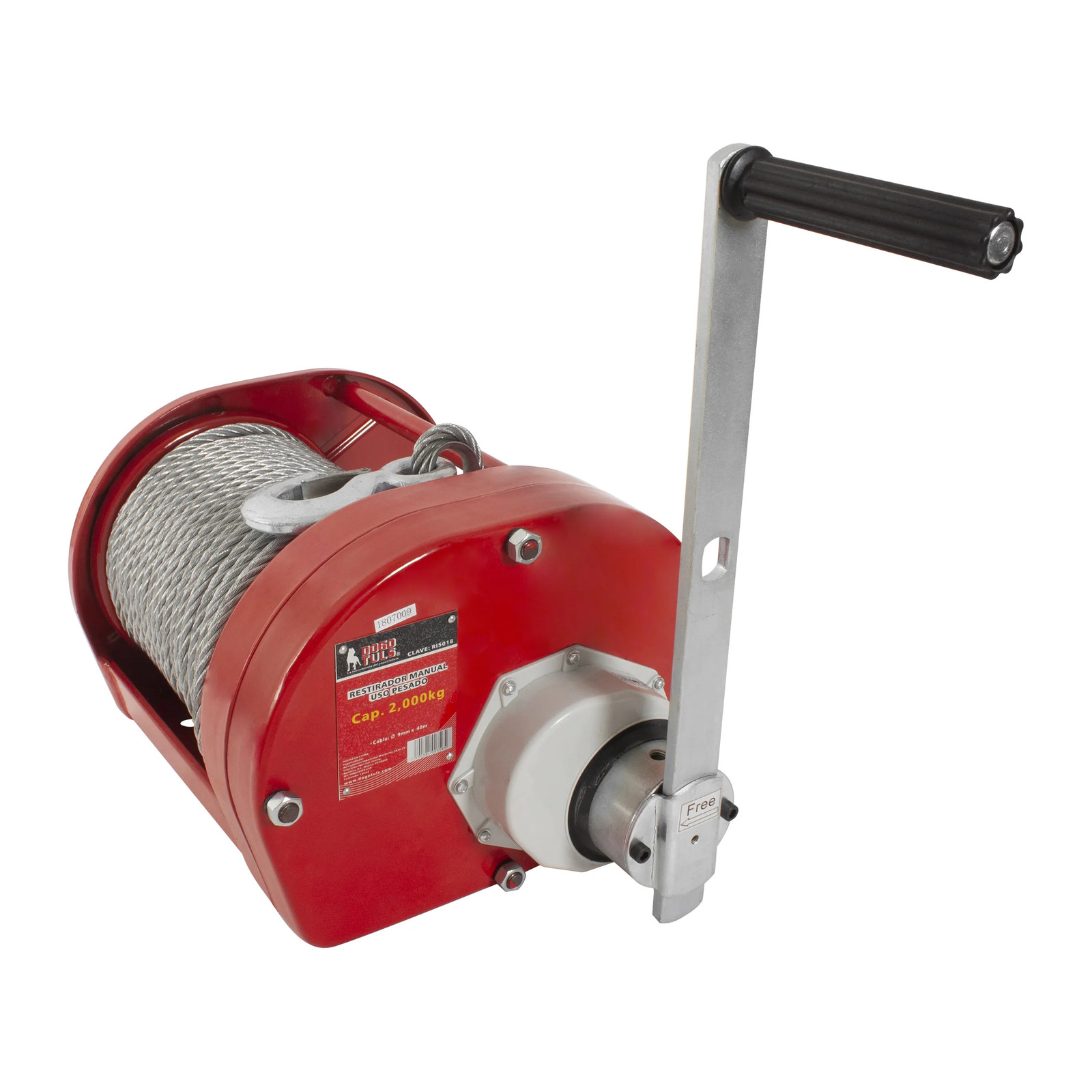 Restirador Manual Uso Pesado 2 t x 40 m