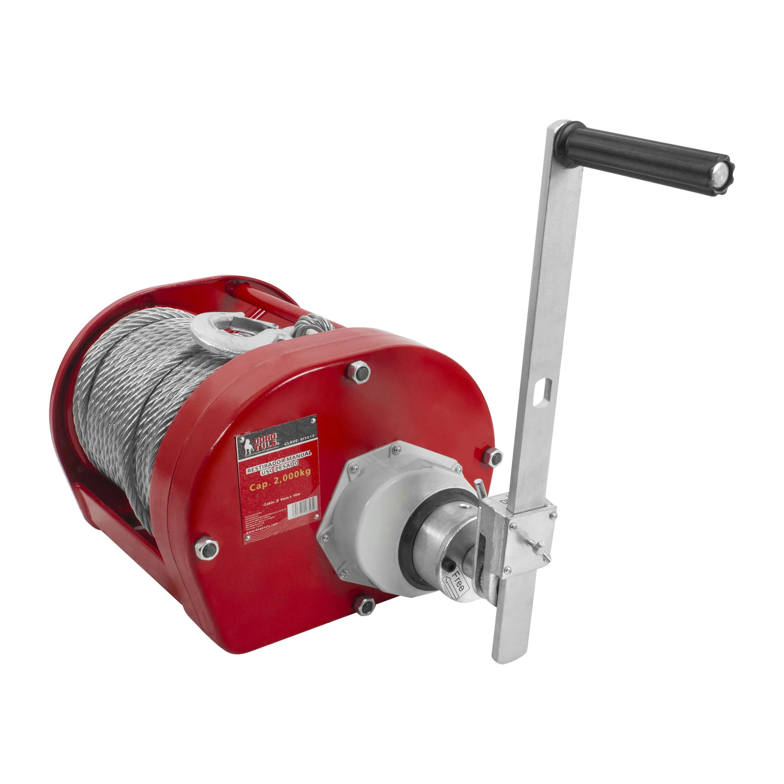 Restirador Manual Uso Pesado 2 t x 40 m - Imagen 3