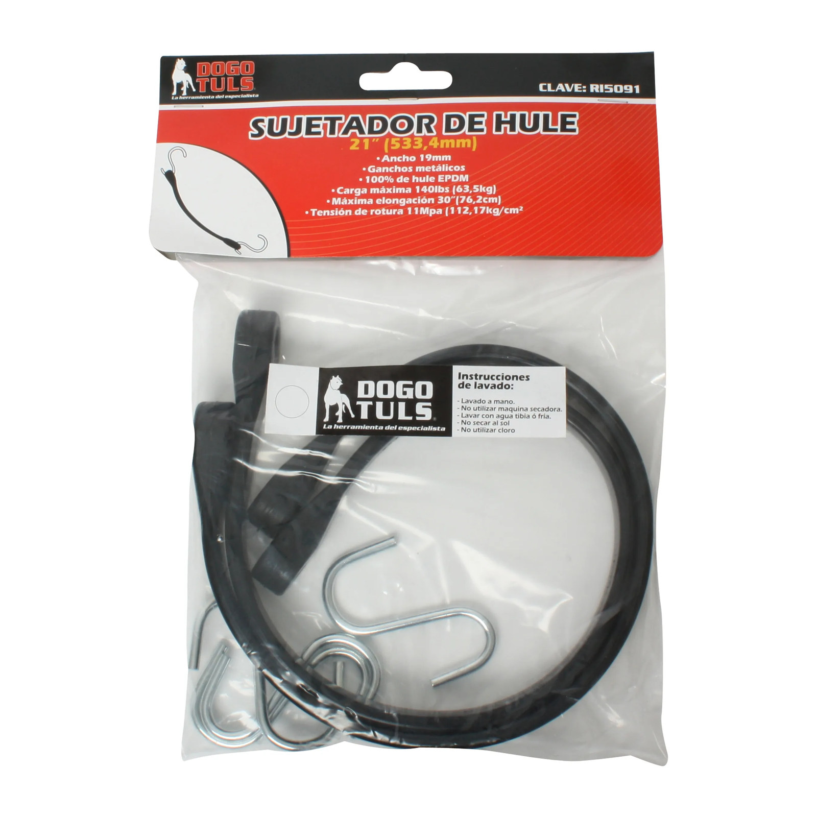 Sujetador de Hule 31" x 19 mm (79 cm) - Imagen 2