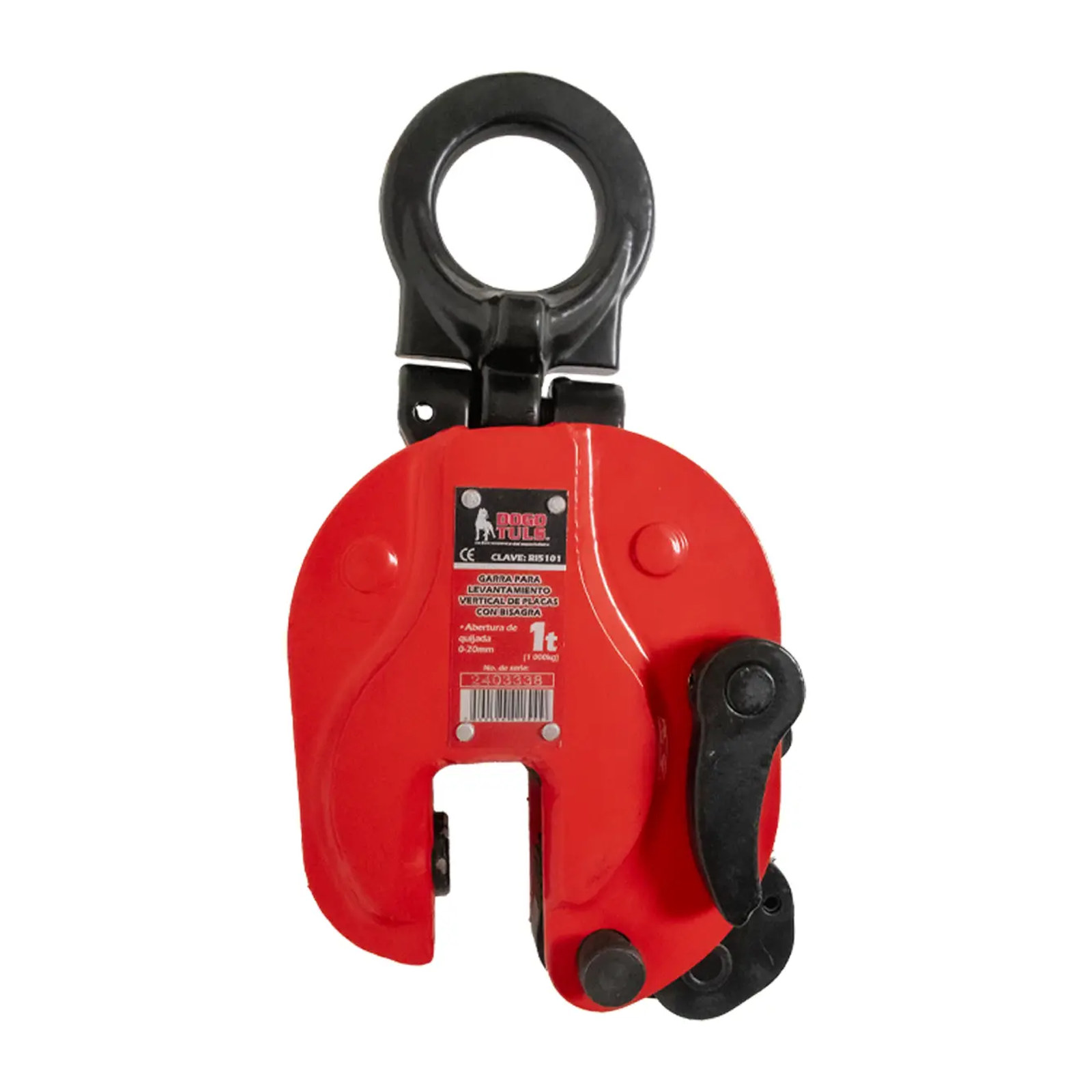 Garra para Placa Vertical con Bisagra 1 t - Imagen 4