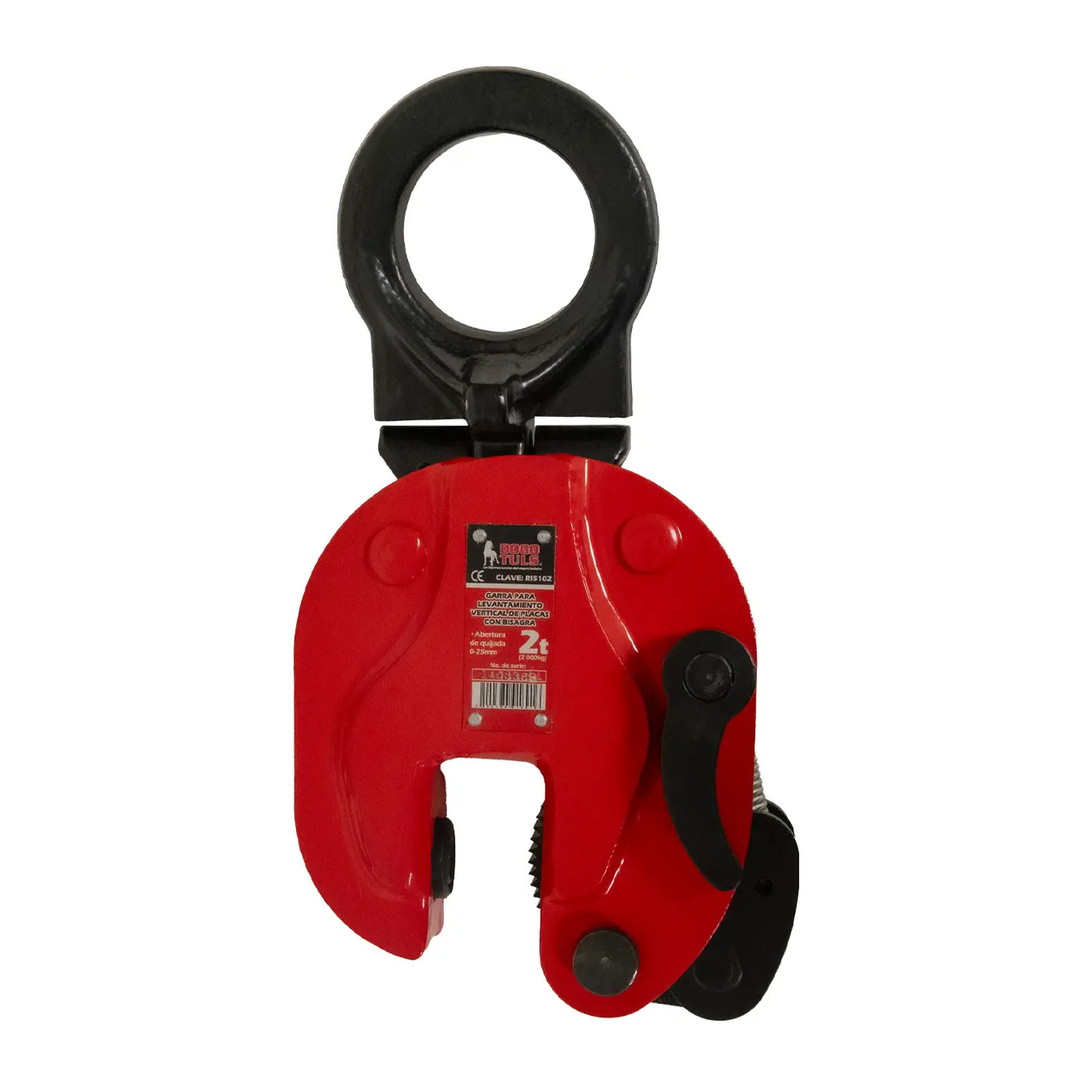 Garra para Placa Vertical con Bisagra 2 t - Imagen 4