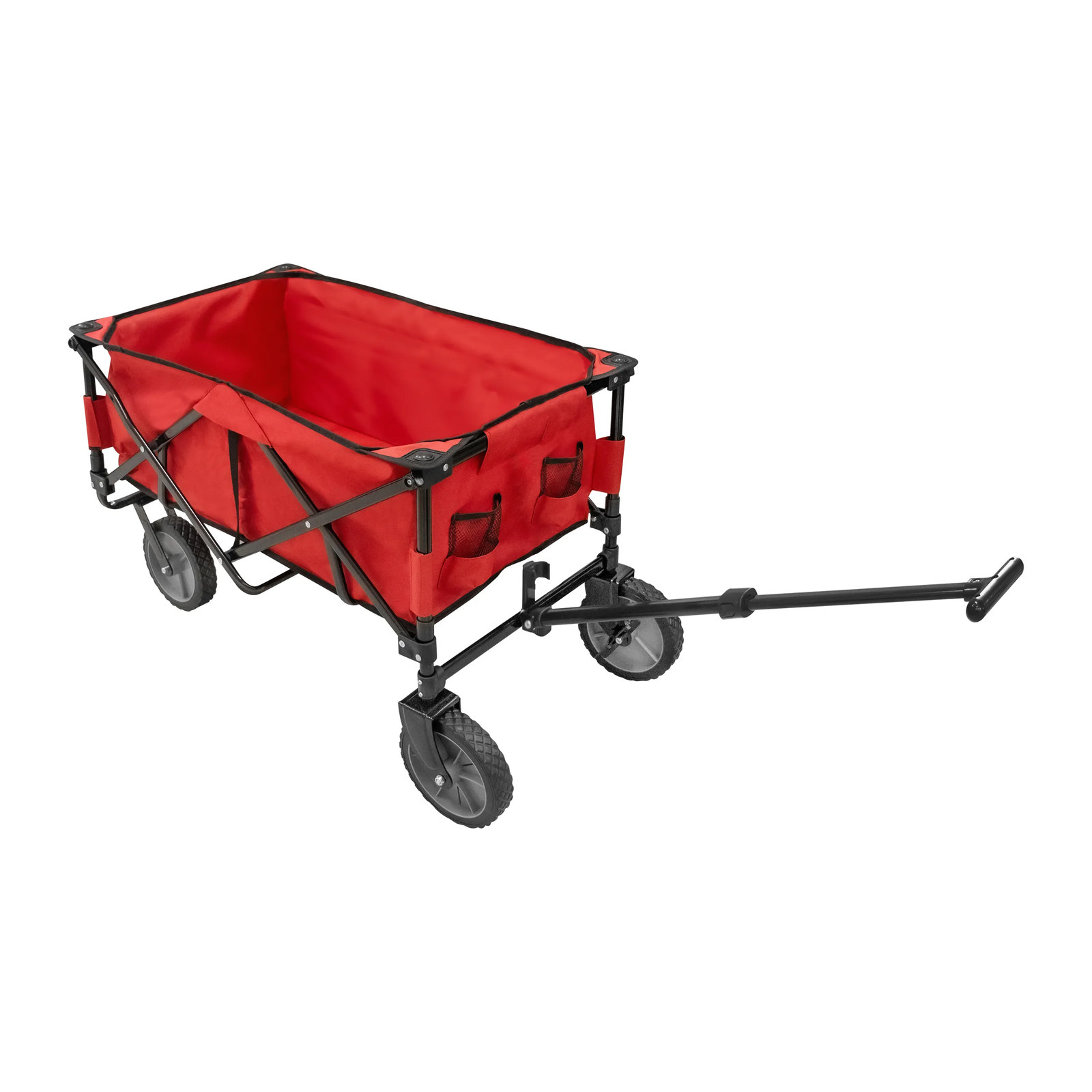 Carrito Vagón Plegable Rojo 80 kg - Imagen 3