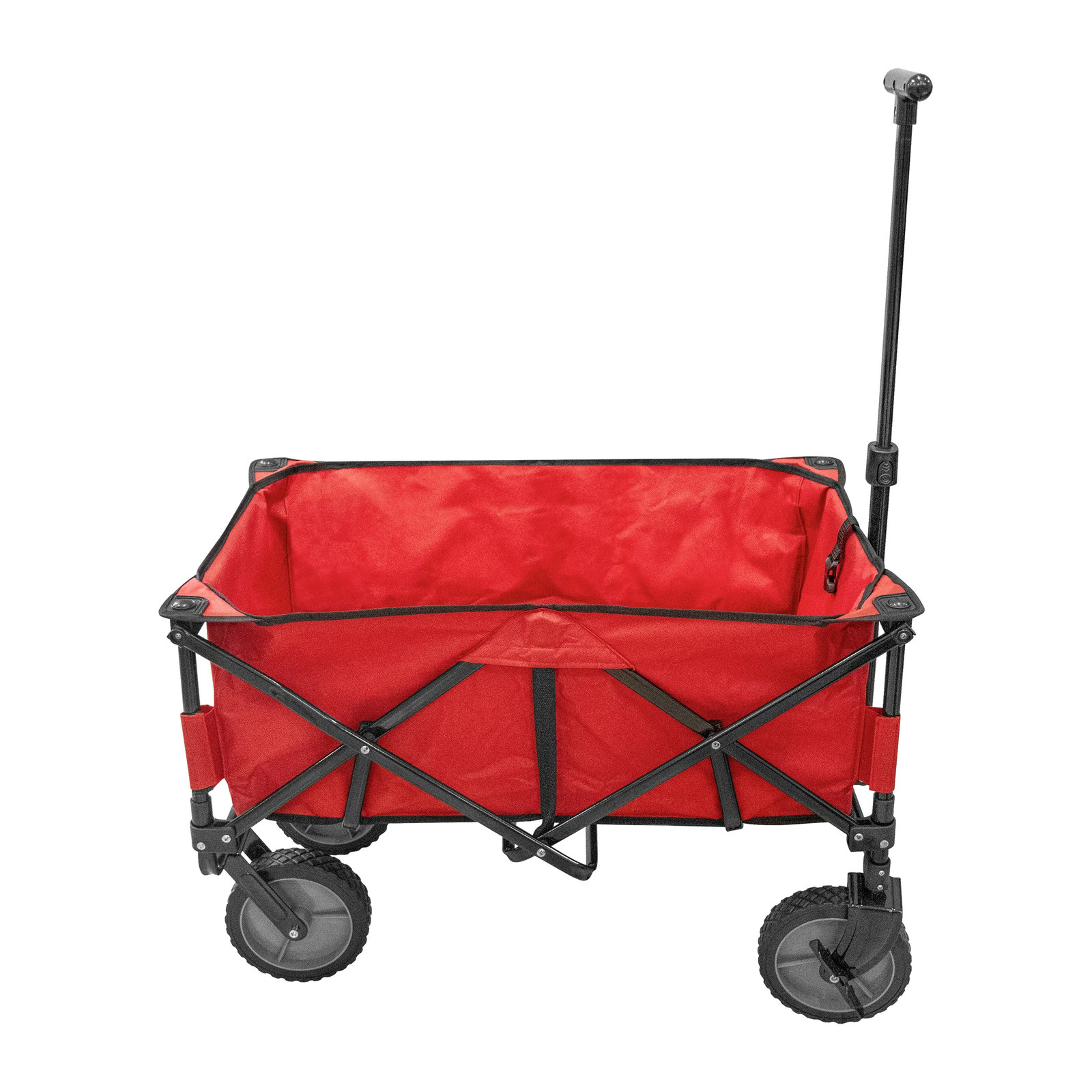 Carrito Vagón Plegable Rojo 80 kg - Imagen 4