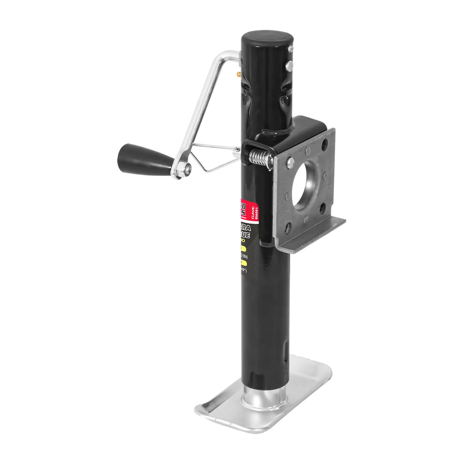 Gato Giratorio para Remolque con Placa Base 2000 lb