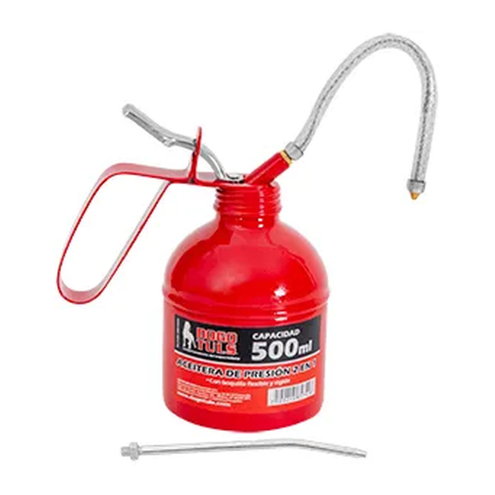 Aceitera a Presión 2 en 1 Dogotuls 500 ml - Paquete 6 Piezas