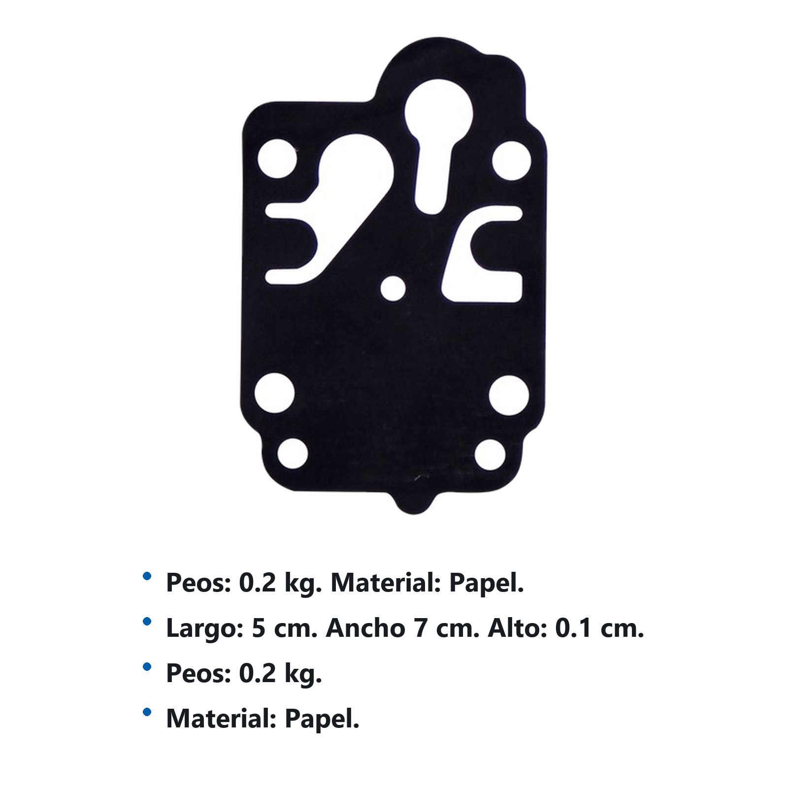Juego de repuestos para motosierra 38cc, 45cc, 52cc, 7 piezas Surtek - Imagen 2