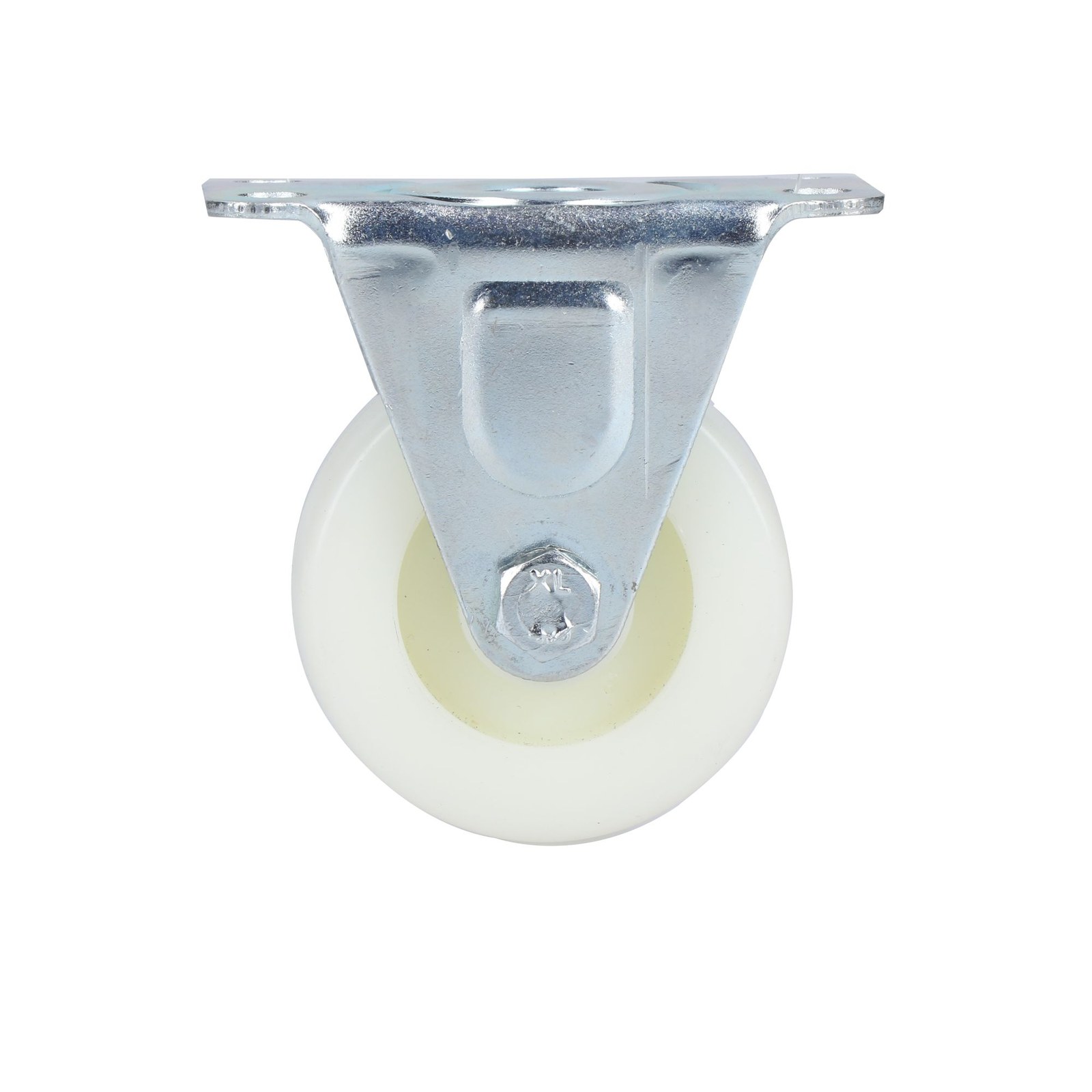 Rodaja de polipropileno blanca fija 2" Surtek - Imagen 3
