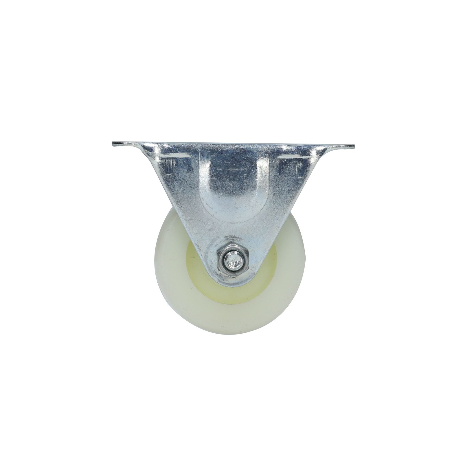 Rodaja de polipropileno blanca fija 2-1/2" Surtek - Imagen 3