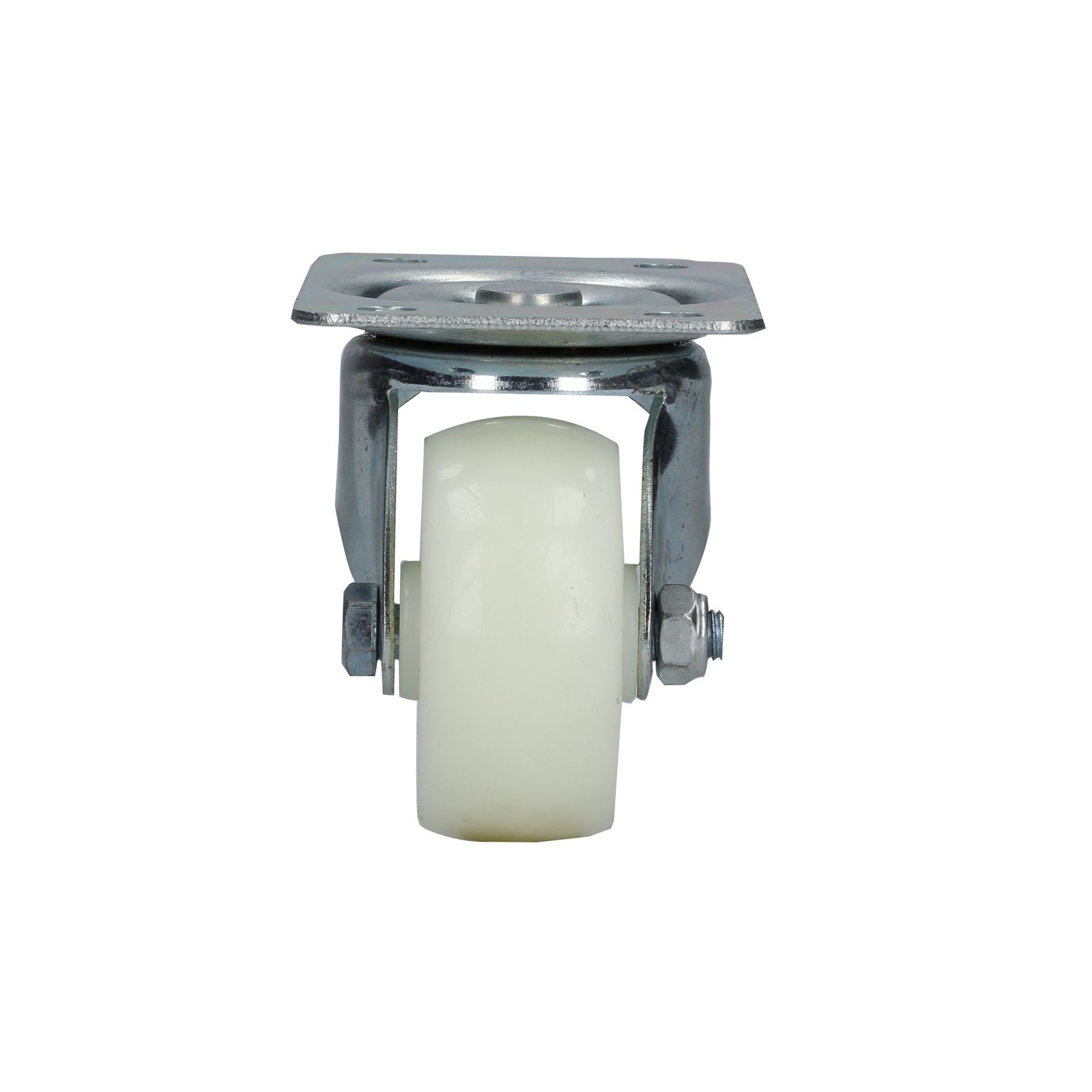 Rodaja de polipropileno blanca giratoria 2-1/2" Surtek - Imagen 2