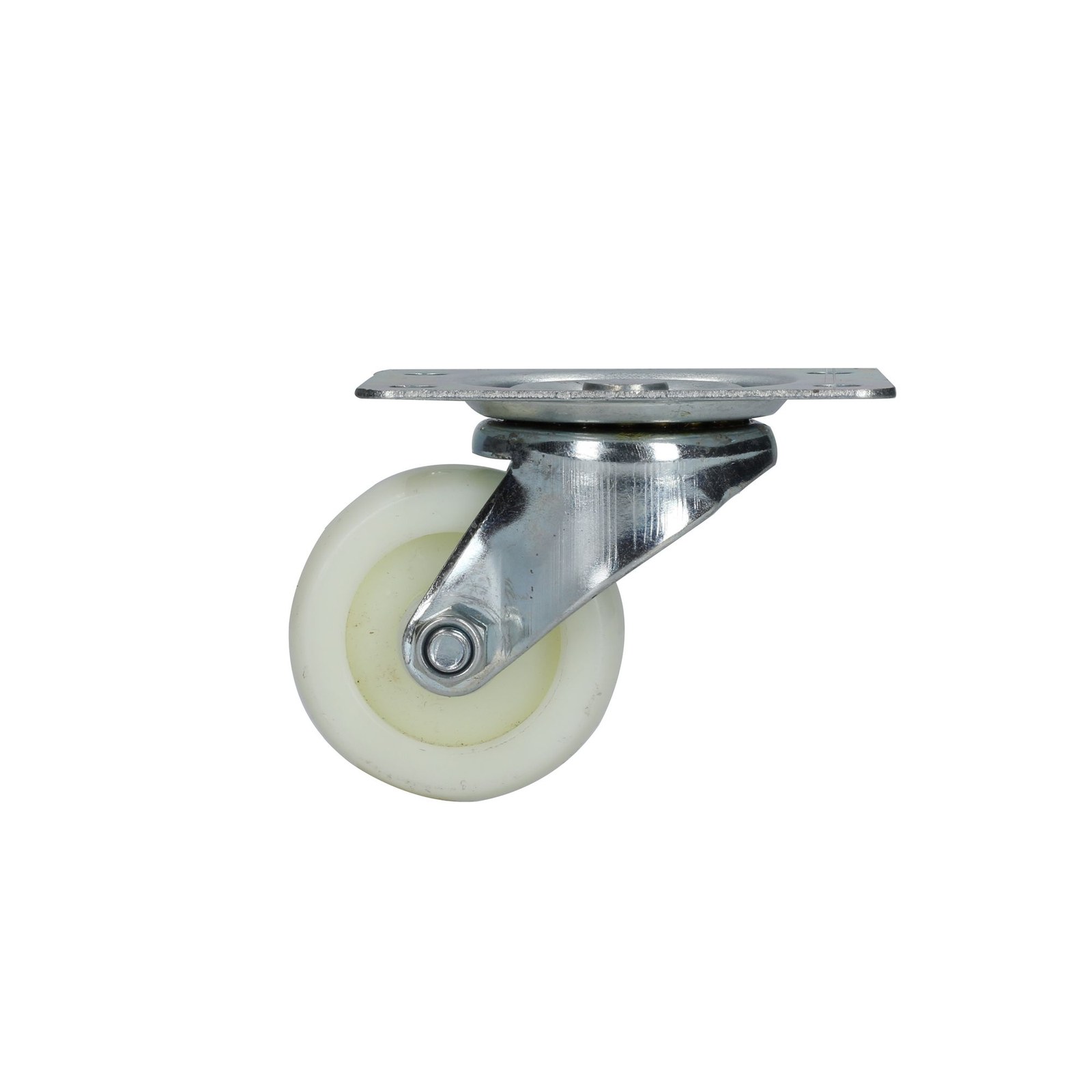Rodaja de polipropileno blanca giratoria 2-1/2" Surtek - Imagen 3