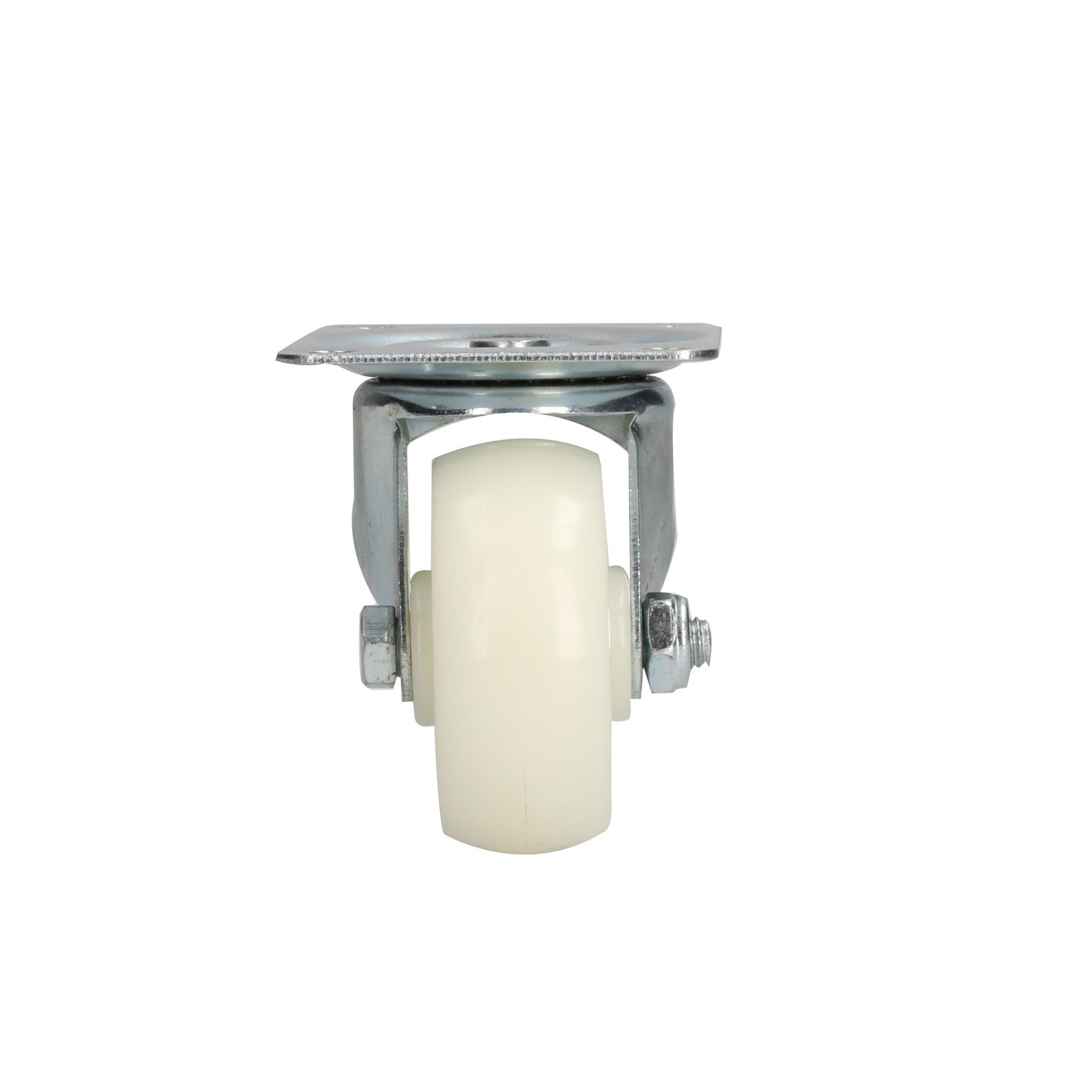 Rodaja de polipropileno blanca giratoria 3" Surtek - Imagen 2