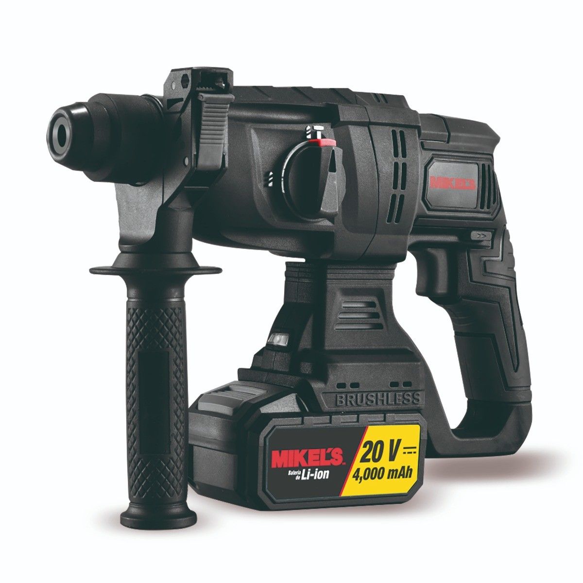 MIKELS ROTISDS-20 Rotomartillo inalámbrico industrial Sds Plus (20 V)