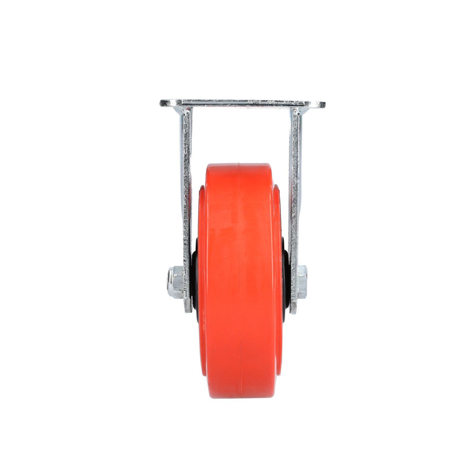 Rodaja de poliuretano rojo fija 6" Surtek - Imagen 2