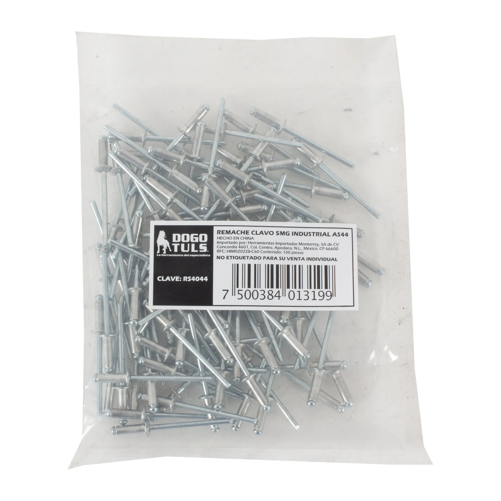 Remache Clavo 5MG AS44 (1/8" x 1/4") - Imagen 3