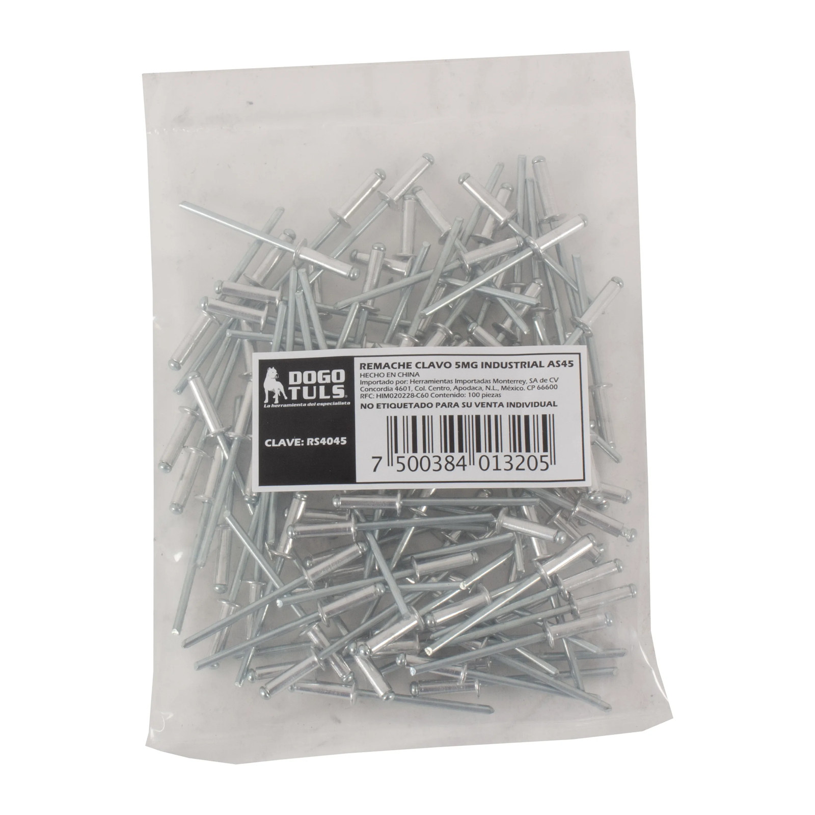 Remache Clavo 5MG AS45 (1/8" x 5/16") - Imagen 3