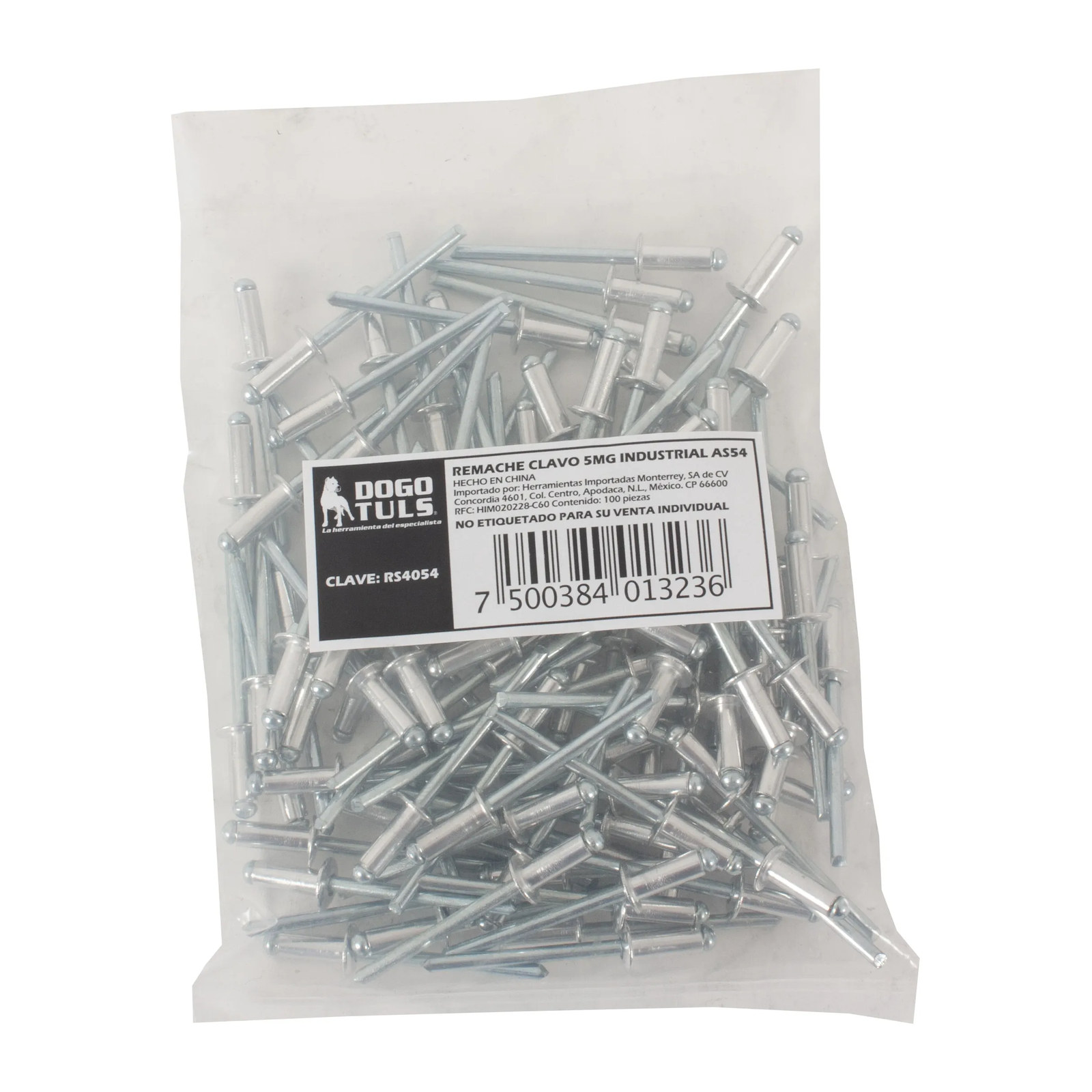 Remache Clavo 5MG AS54 (5/32" x 1/4") - Imagen 3