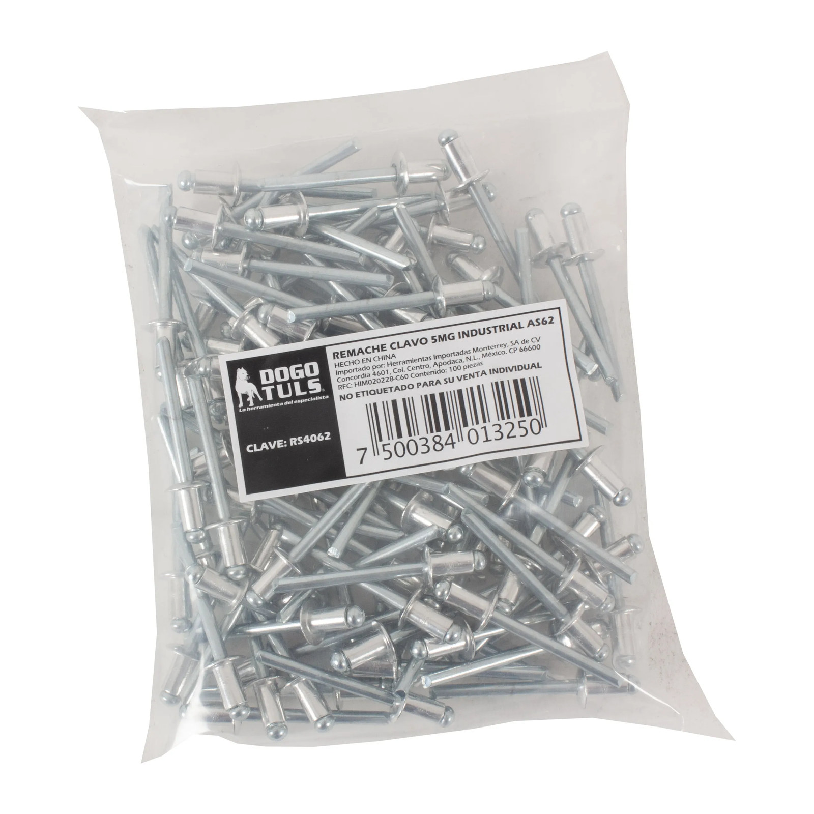 Remache Clavo 5MG AS62 (3/16" x 1/8") - Imagen 3