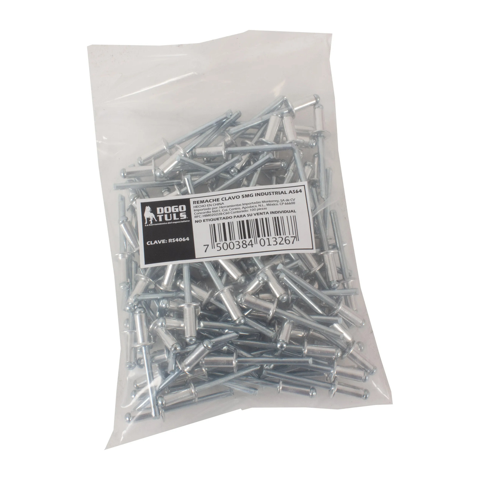 Remache Clavo 5MG AS64 (3/16" x 1/4") - Imagen 3