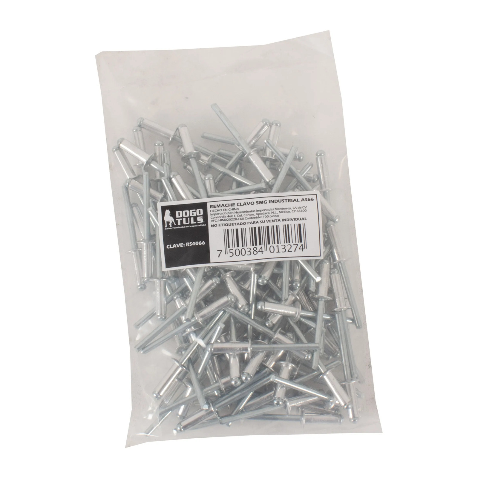 Remache Clavo 5MG AS66 (3/16" x 3/8") - Imagen 3