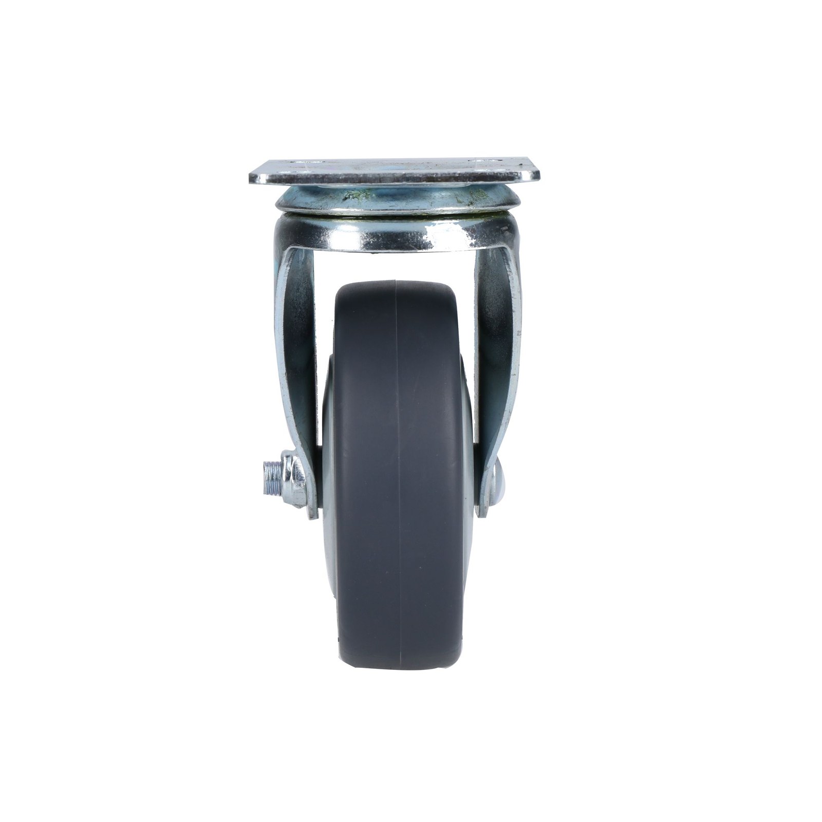 Rodaja de TPR gris giratoria 4" Surtek - Imagen 2