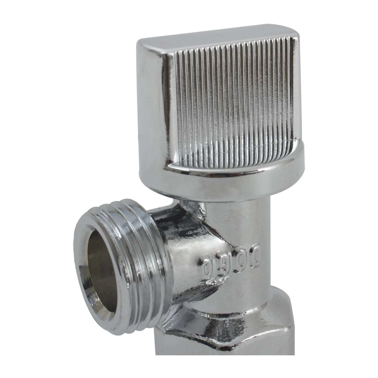 Llave Control 90° 1/2" x 1/2" Lavabo Cromada - Imagen 3