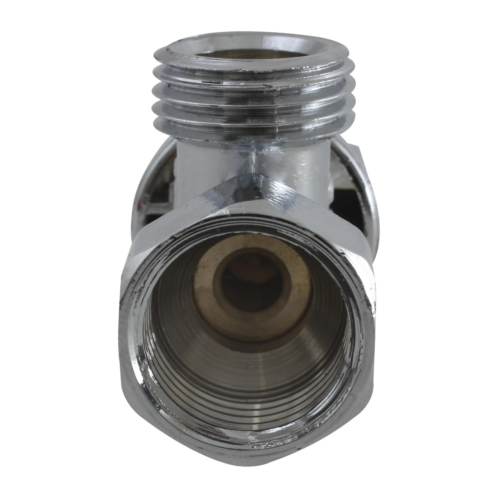 Llave Control 90° 1/2" x 1/2" Lavabo Cromada - Imagen 4