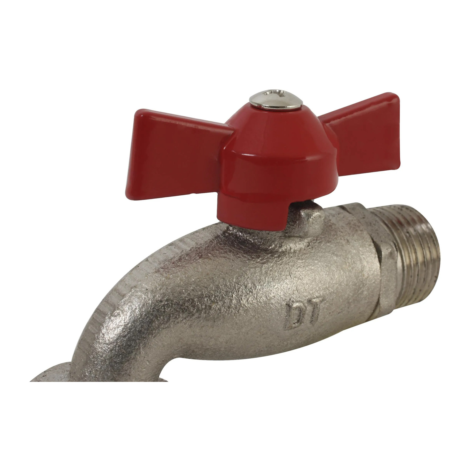 LLAVE ESFERA 90°LATON ROSCA MANGUERA 1/2 - Imagen 2