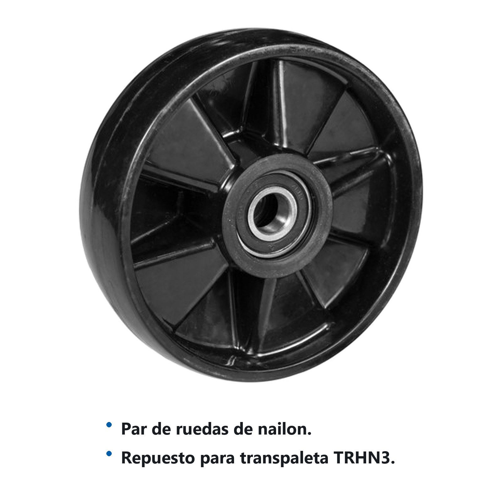 Repuesto de ruedas para transpaleta TRHN3, 2 piezas Surtek - Imagen 2