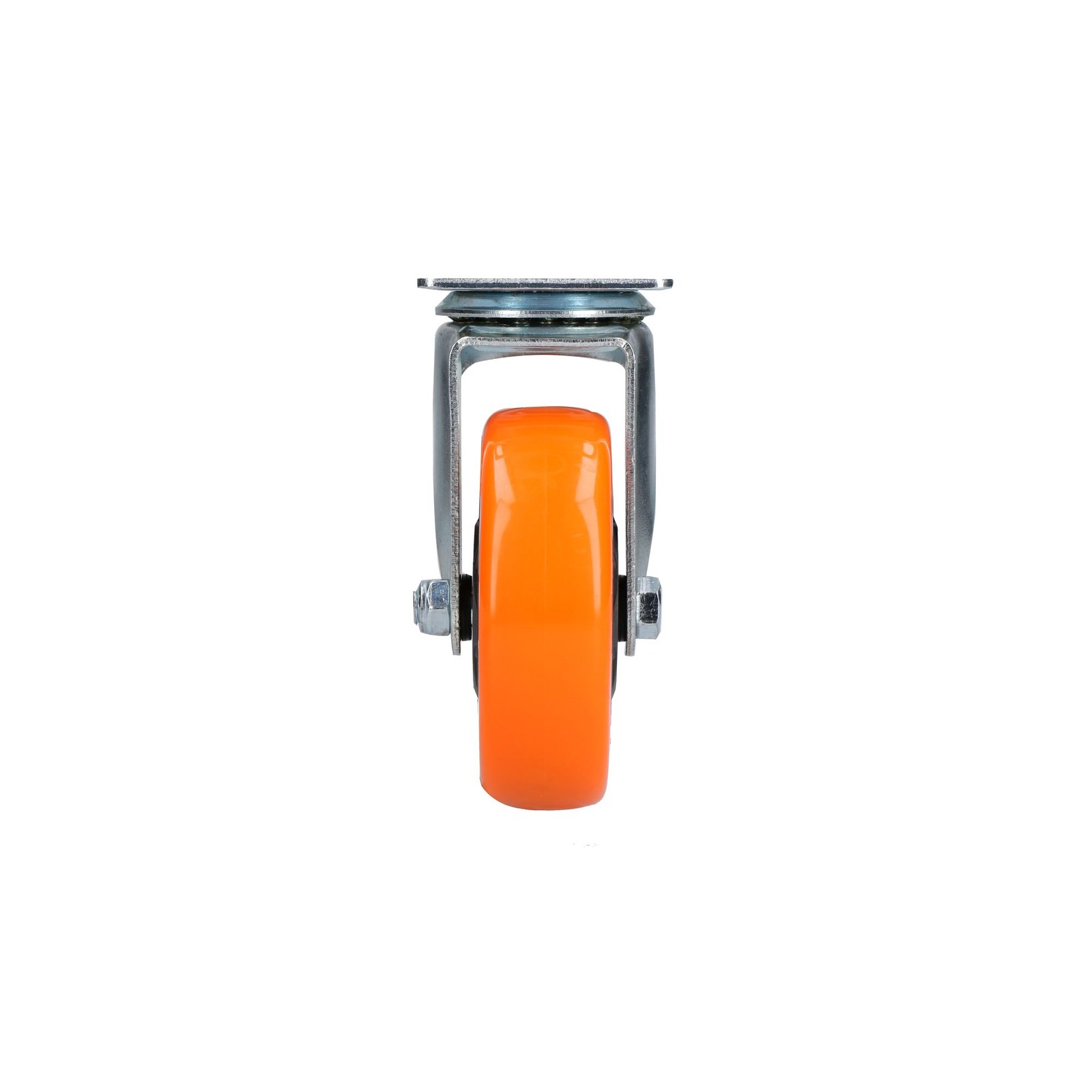 Rodaja de PVC naranja giratoria 4" Surtek - Imagen 2