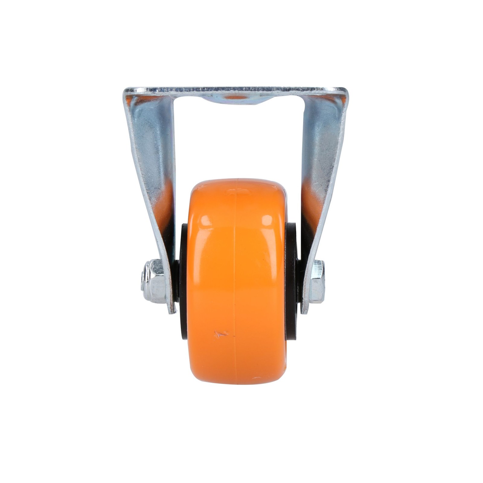 Rodaja de PVC naranja fija 2" Surtek - Imagen 3