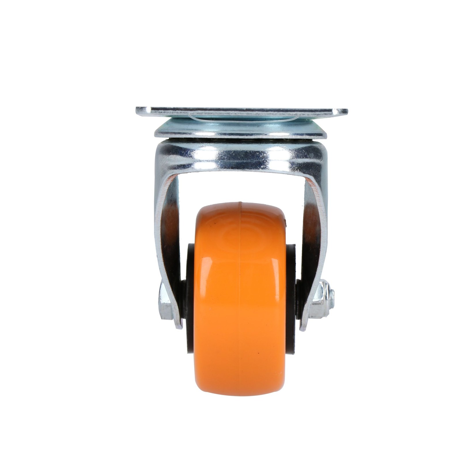 Rodaja de PVC naranja giratoria 2" Surtek - Imagen 2